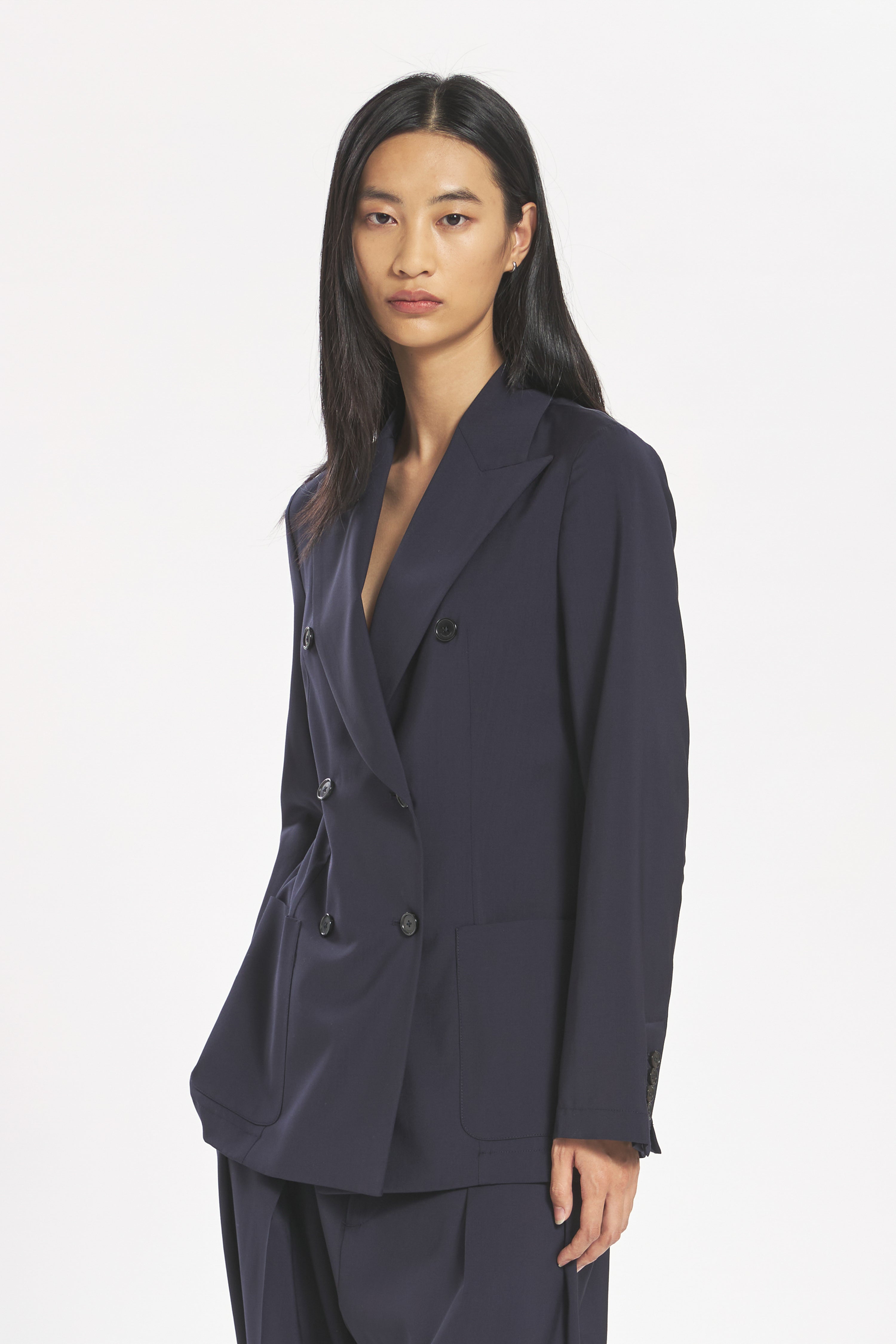 Jacket Divina Tropical  Navy