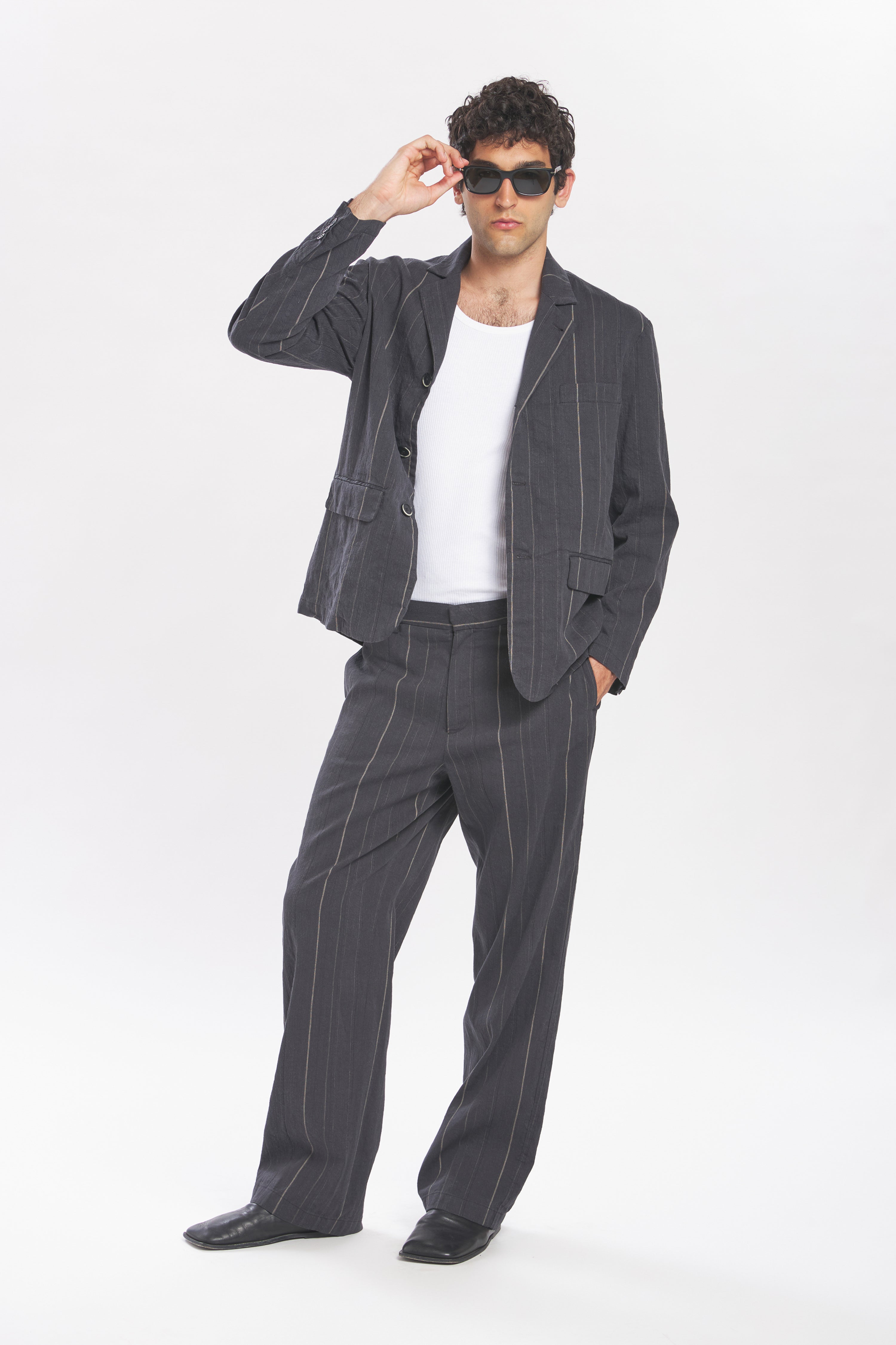 Trousers Delfo Cobian Piombo