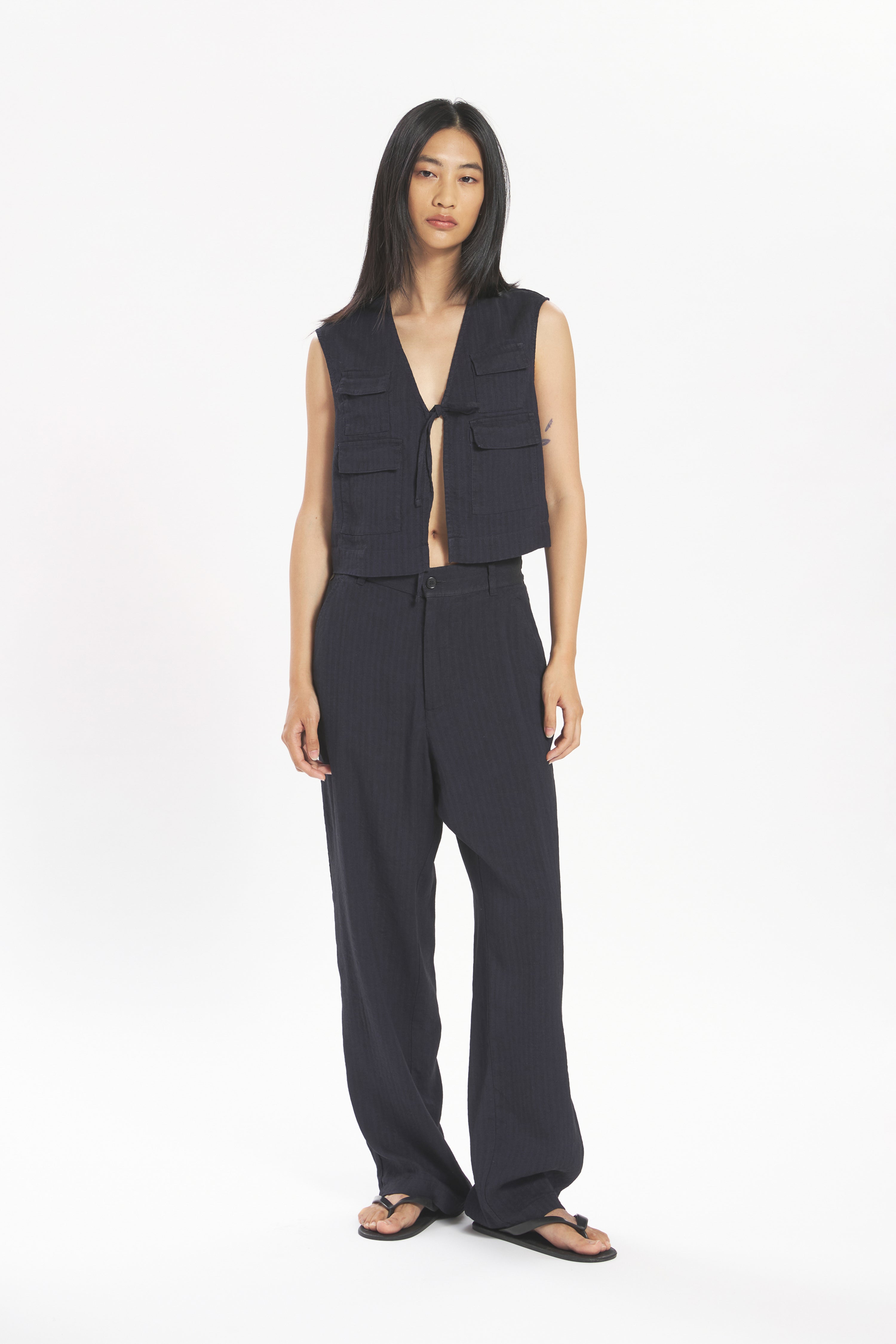 Gilet Multi Lisca Navy