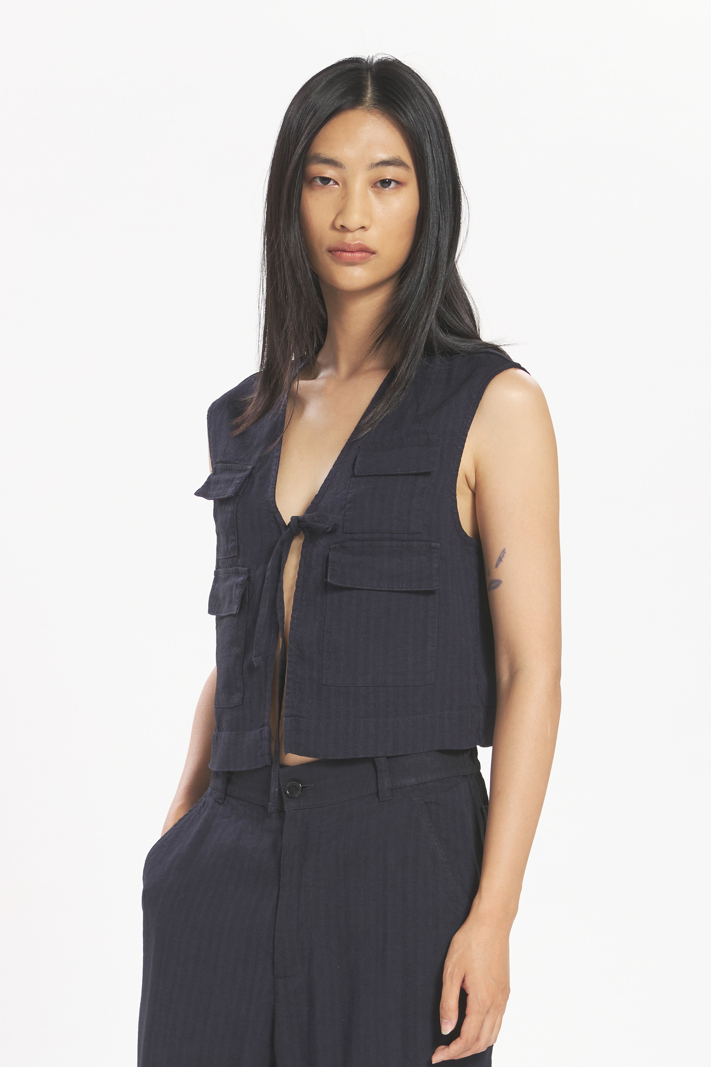 Vest Multi Lisca Navy
