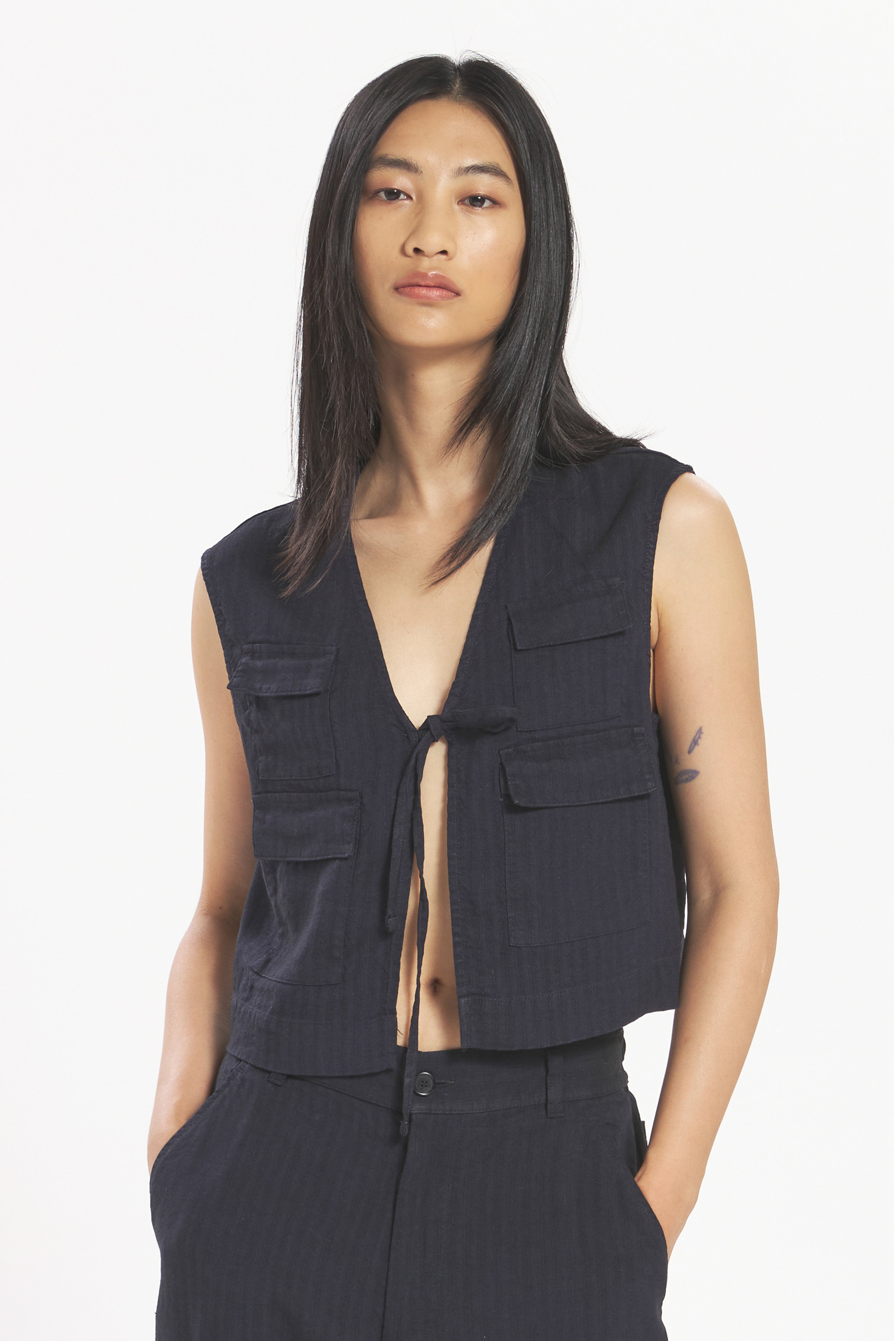 Vest Multi Lisca Navy