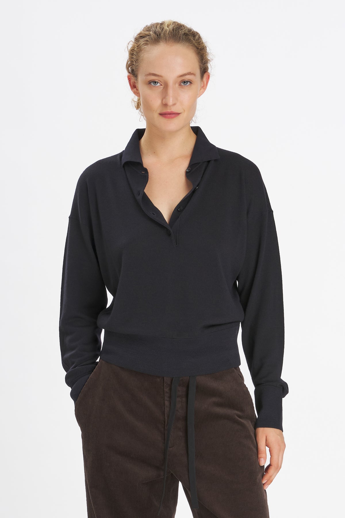 Knitwear Perla Piuma Navy