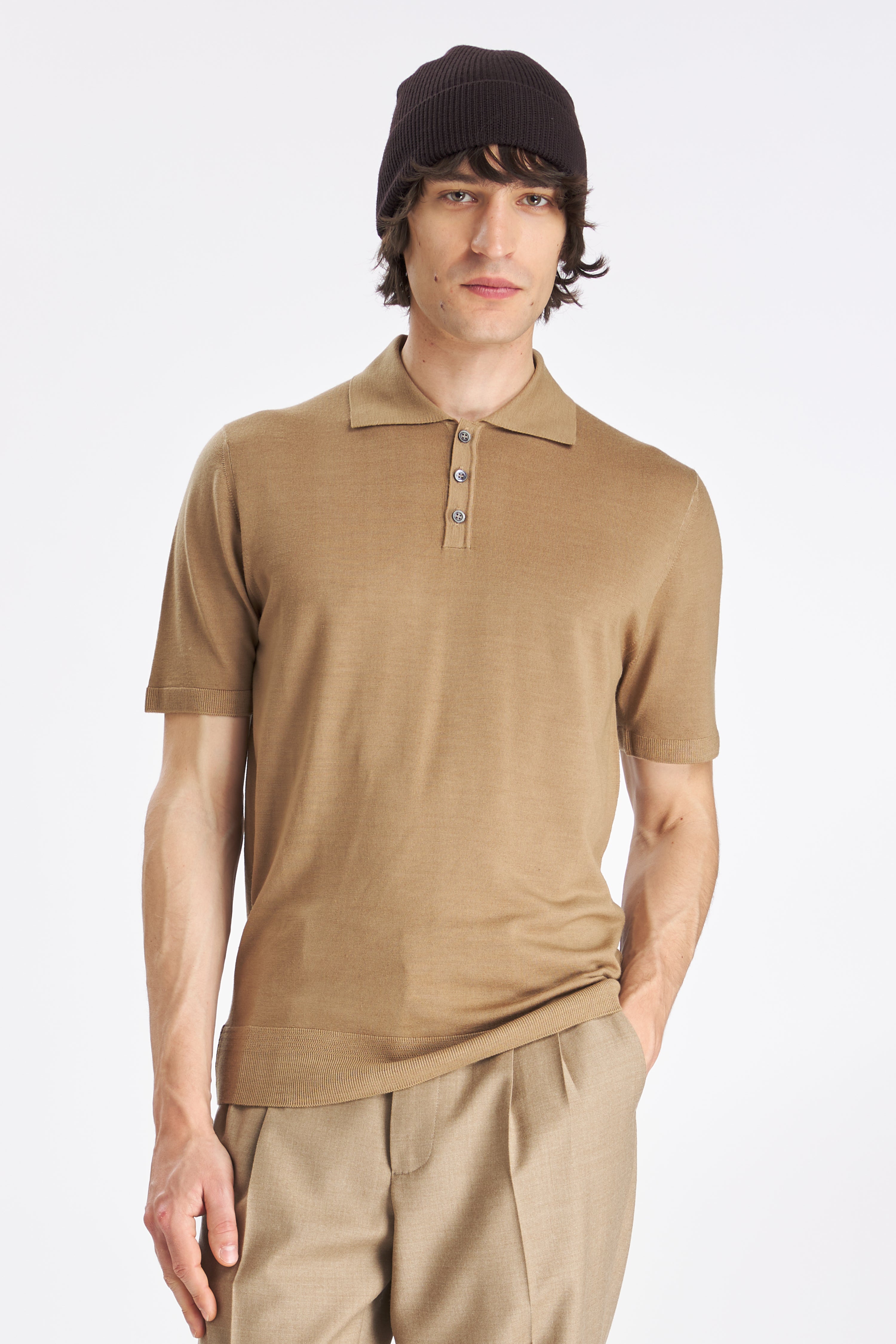 Knitwear Marco Brunal Camel