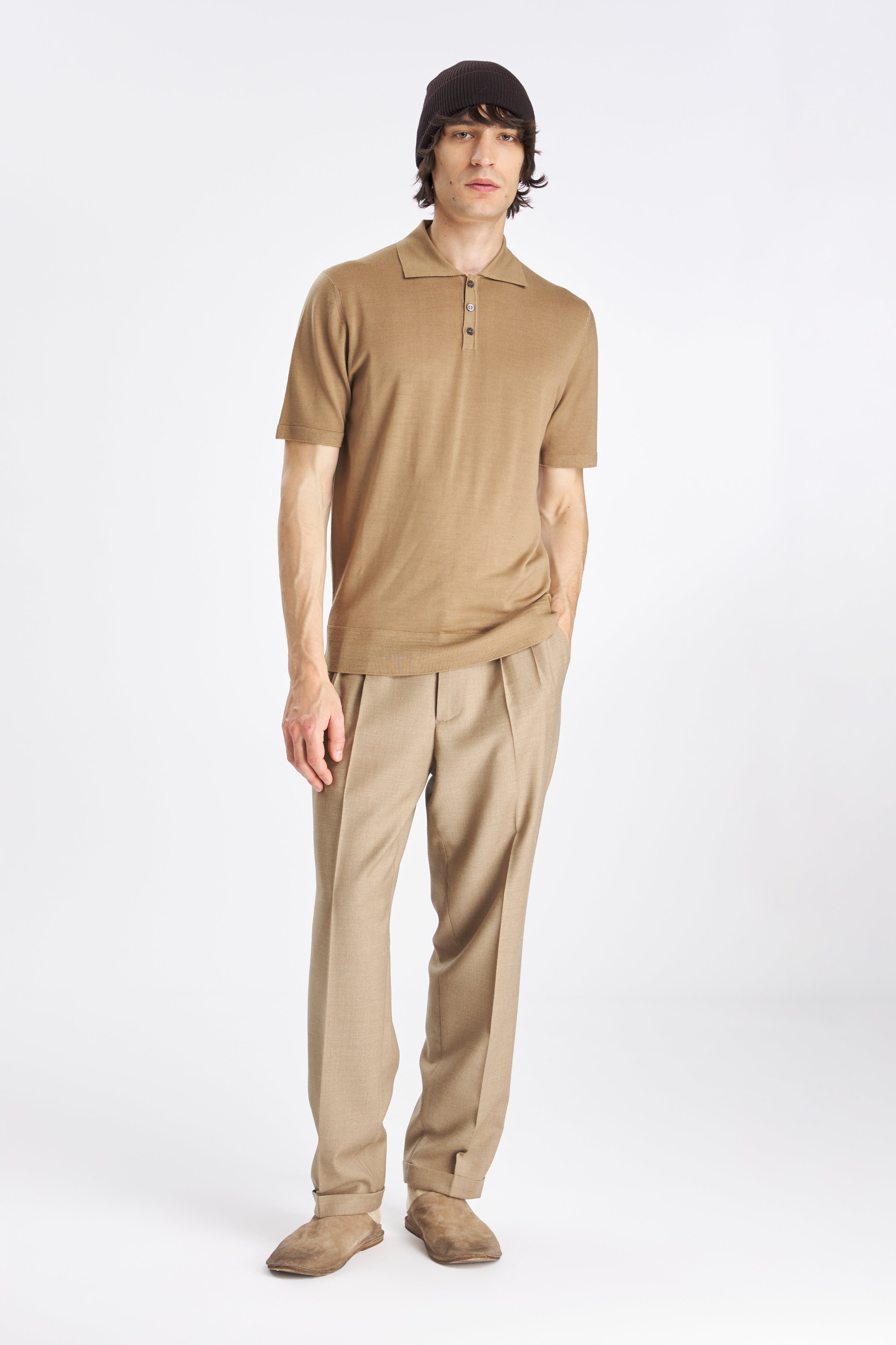 Knitwear Marco Brunal Camel