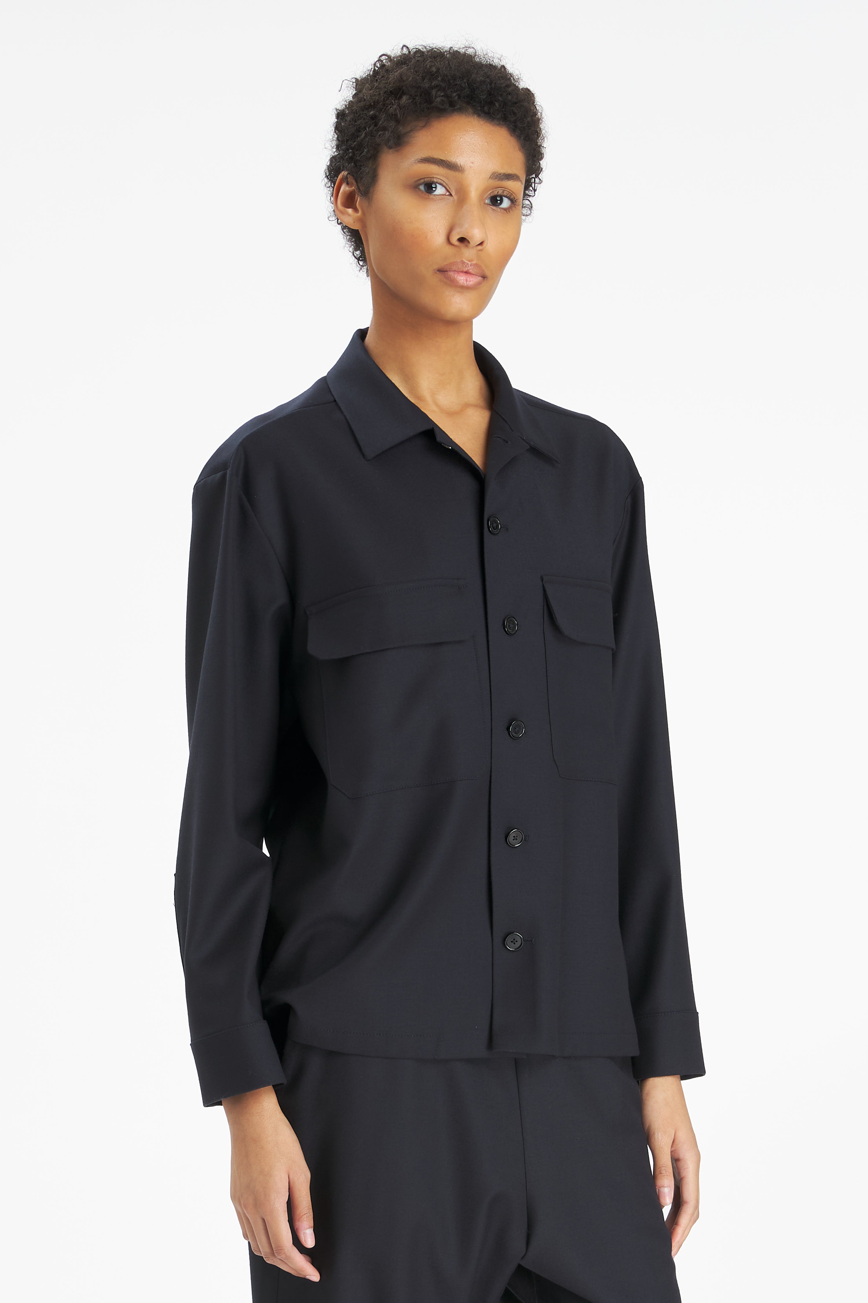 Overshirt Marinelli Flan Navy