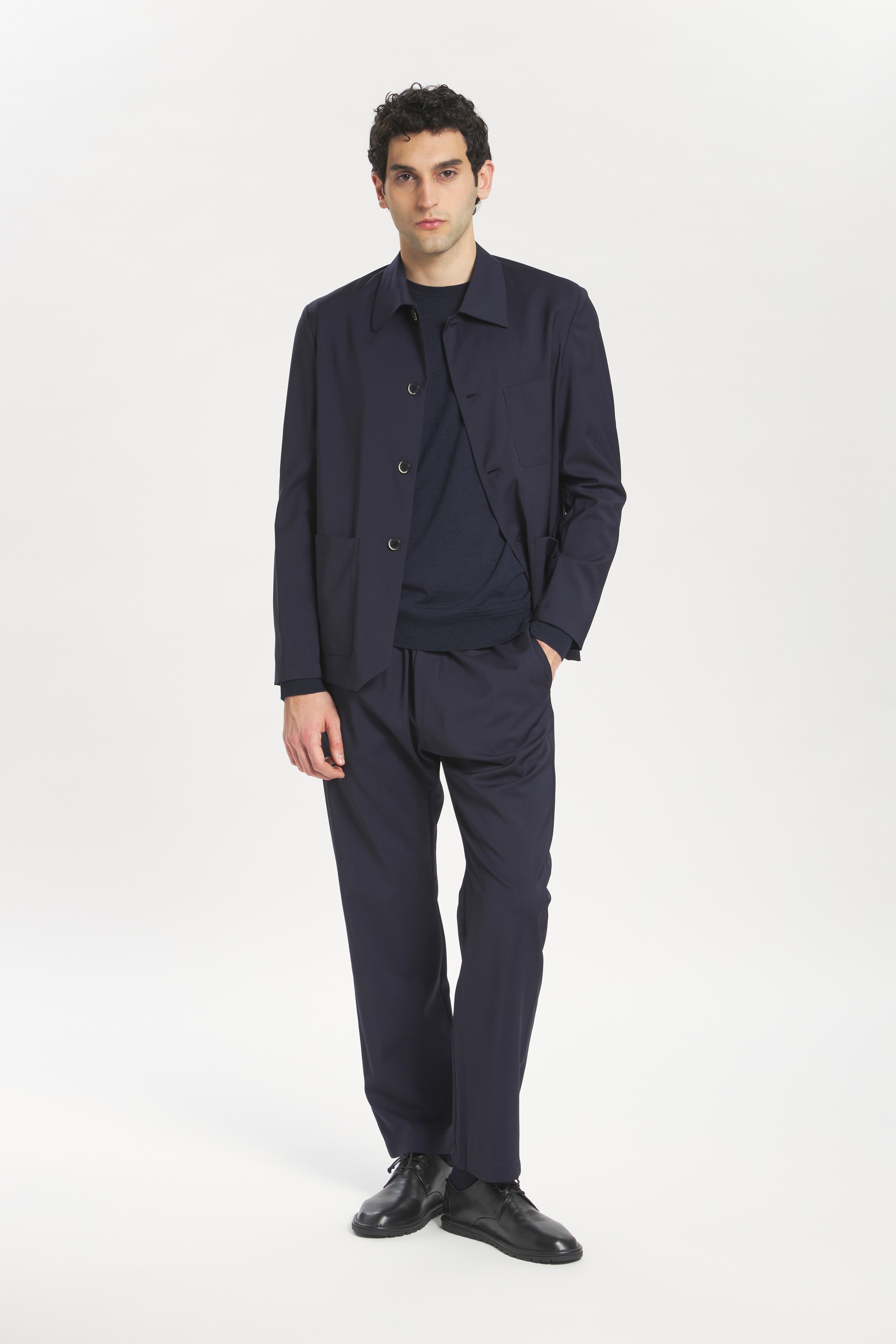 Overshirt Visal Tropical Navy