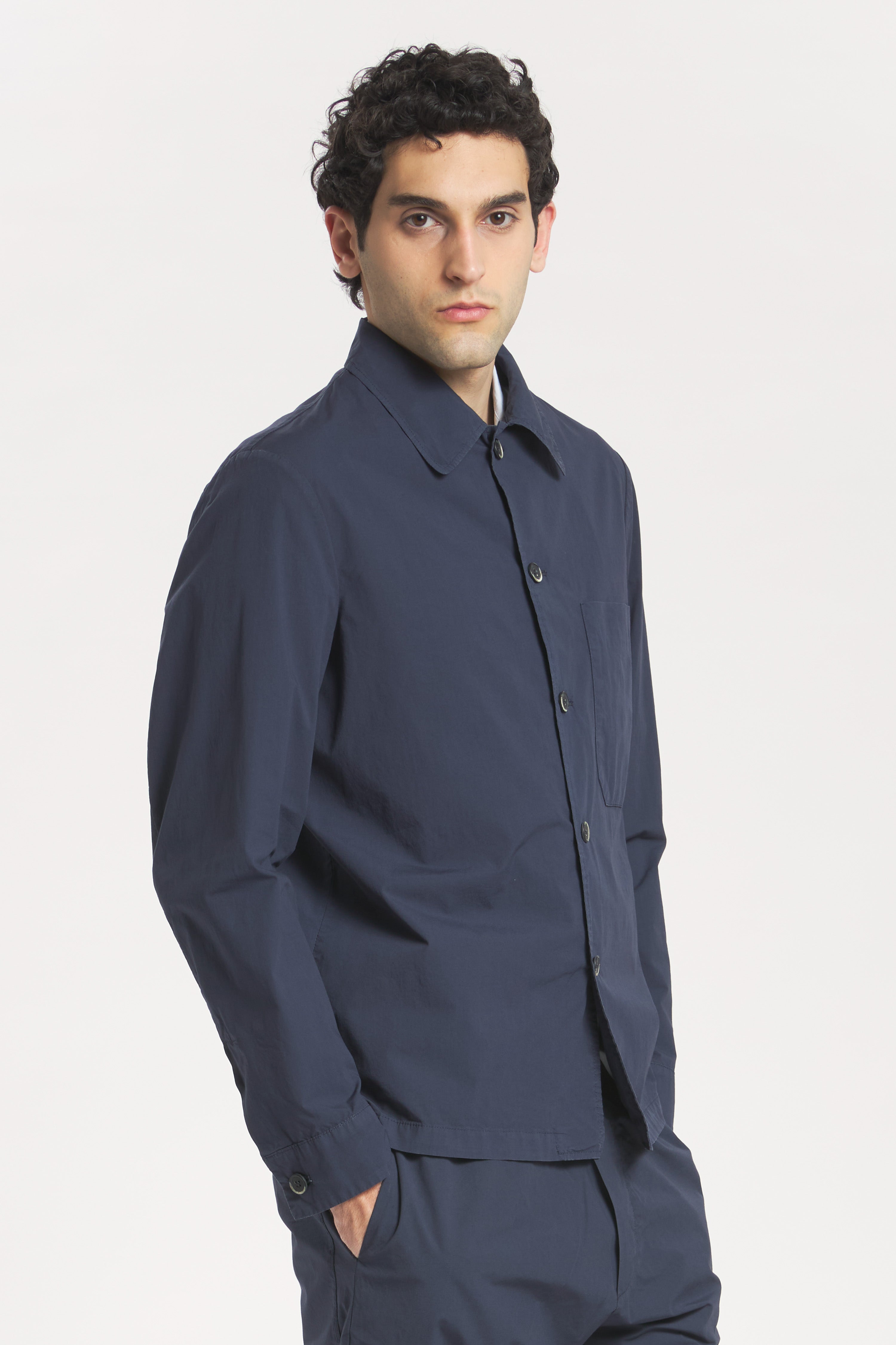 Overshirt Cedrone Pavion Navy