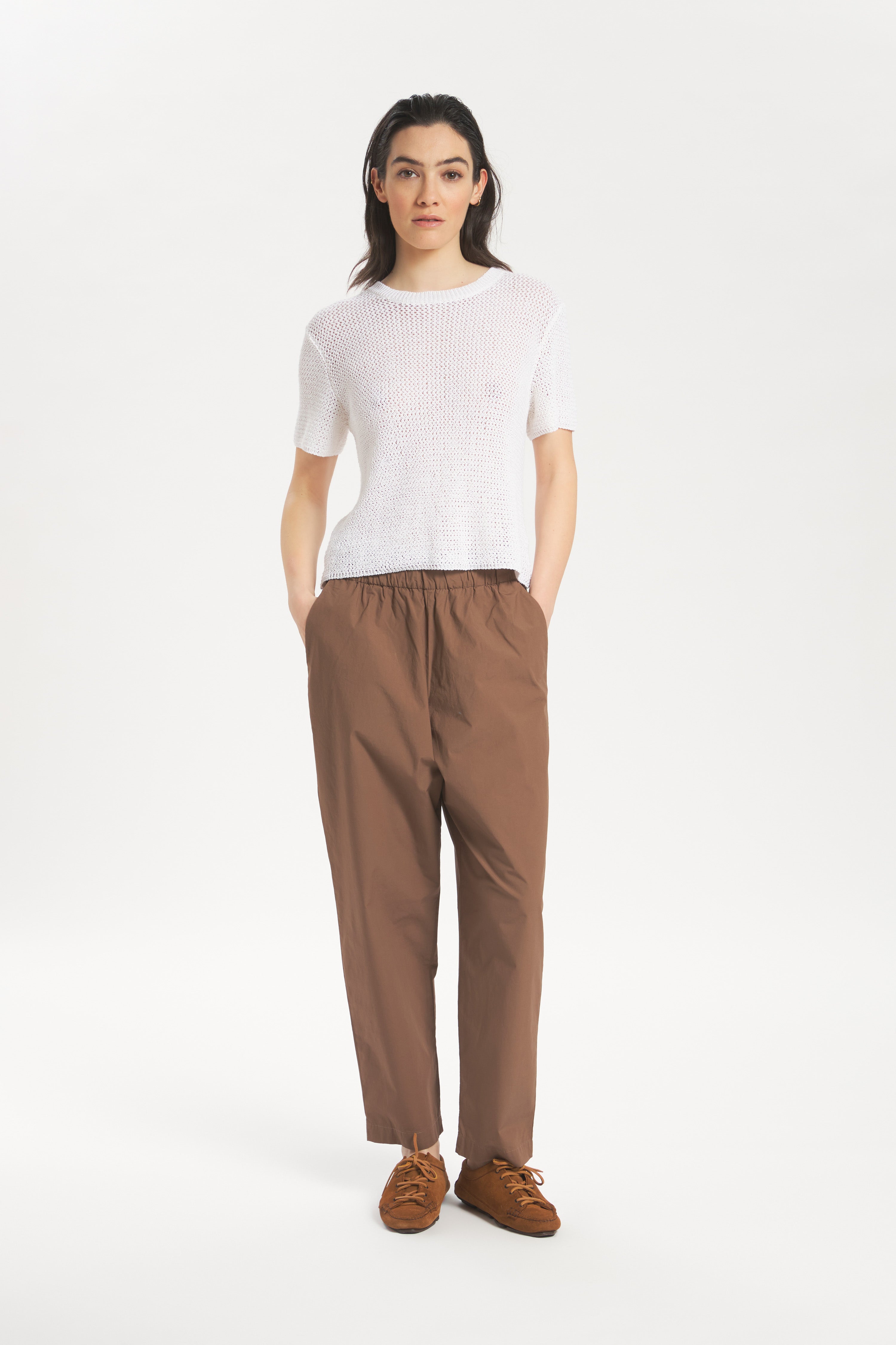 Trousers Joie25 Vion Tabacco