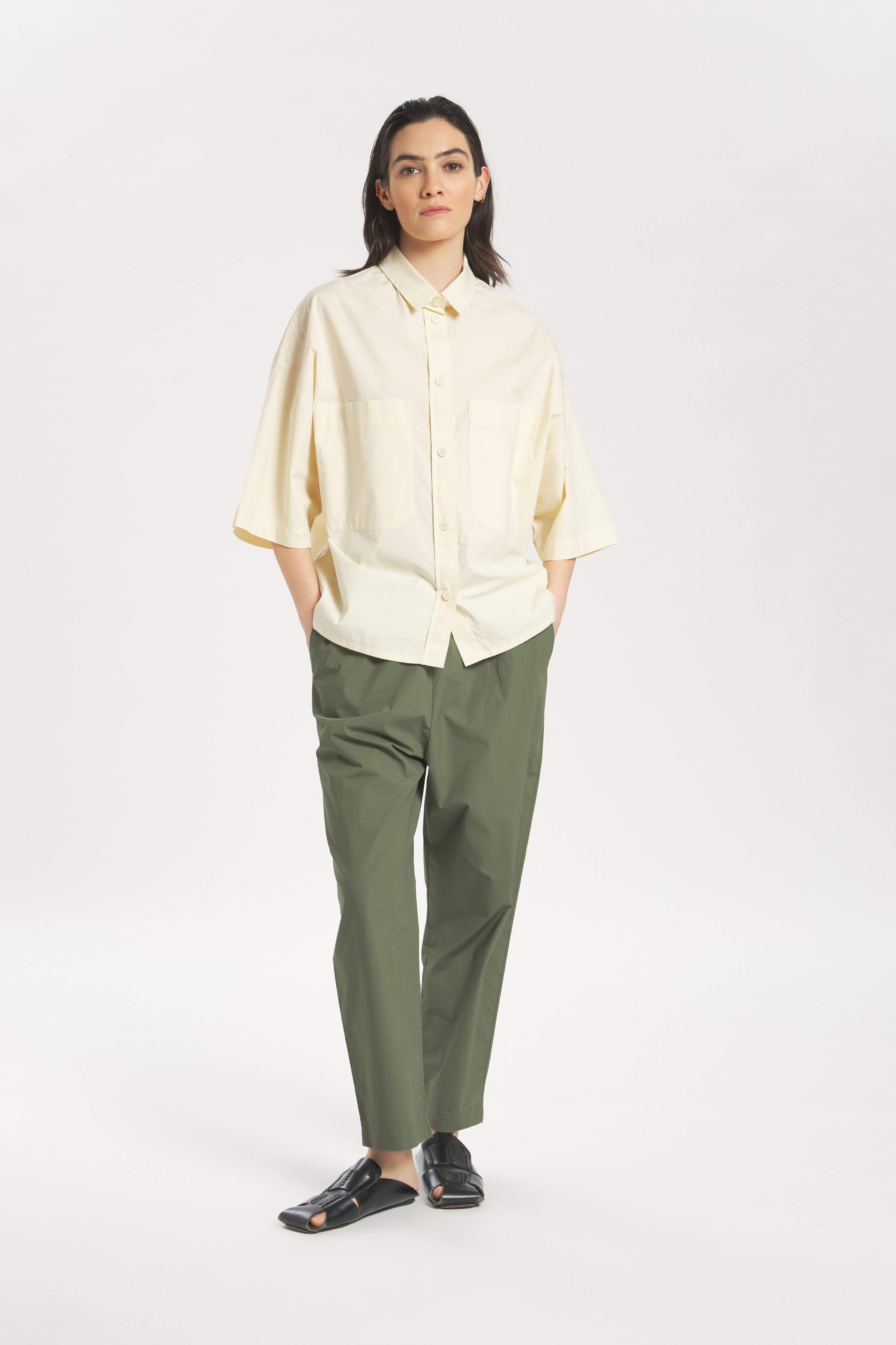 Trousers Joie25 Vion Oliva