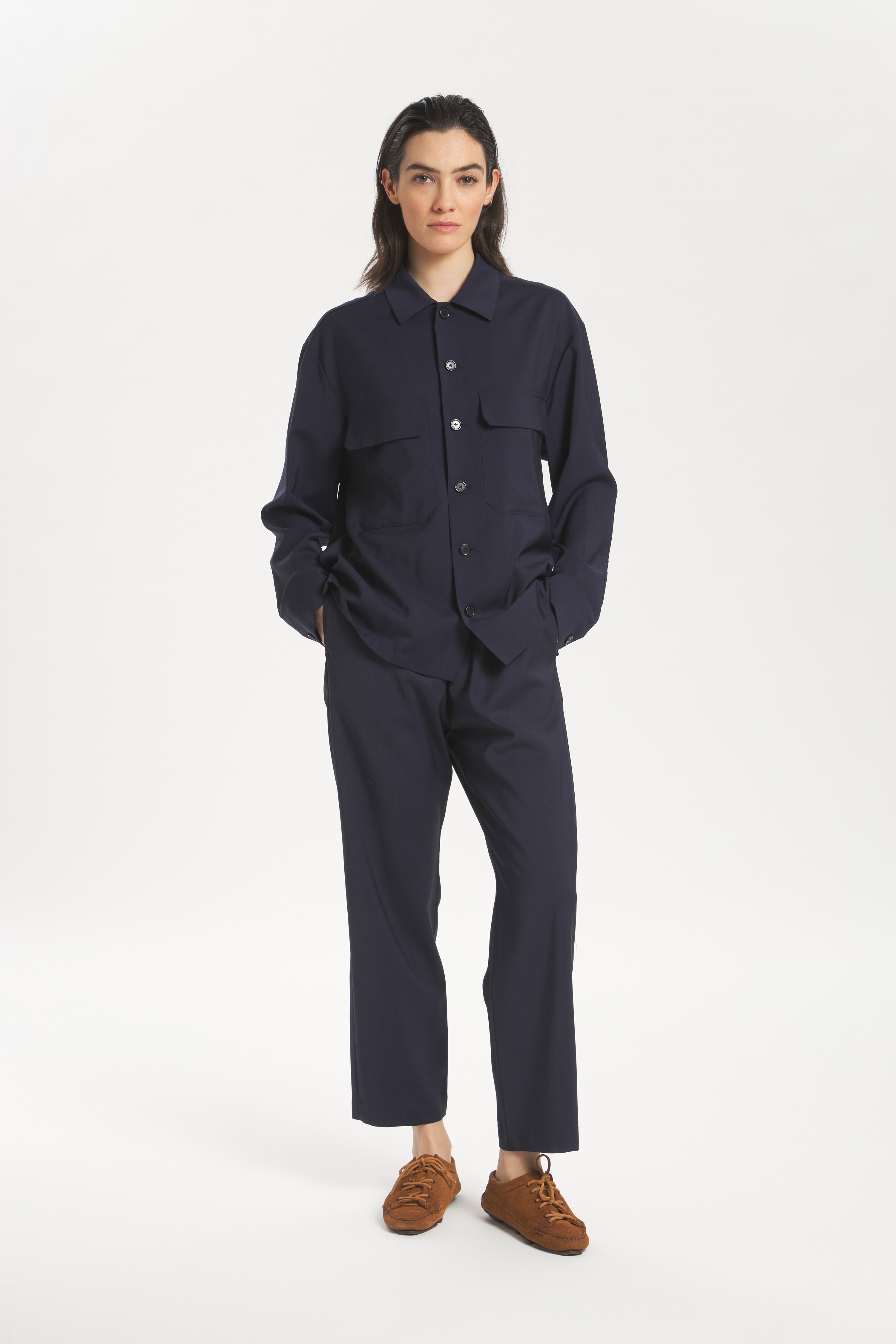 Trousers Alfonso Tropical  Navy