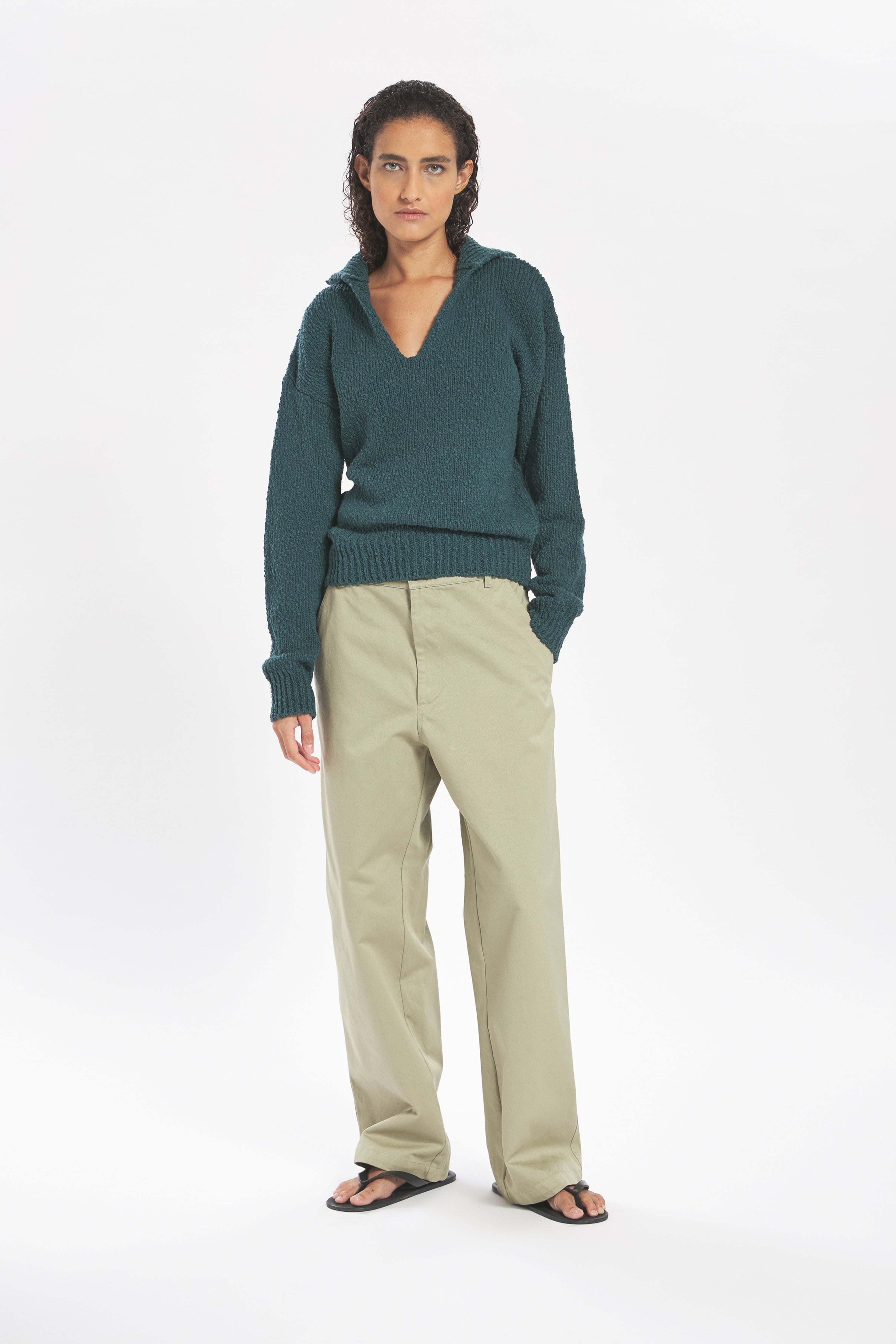 Trousers Franchina Varotto Salvia