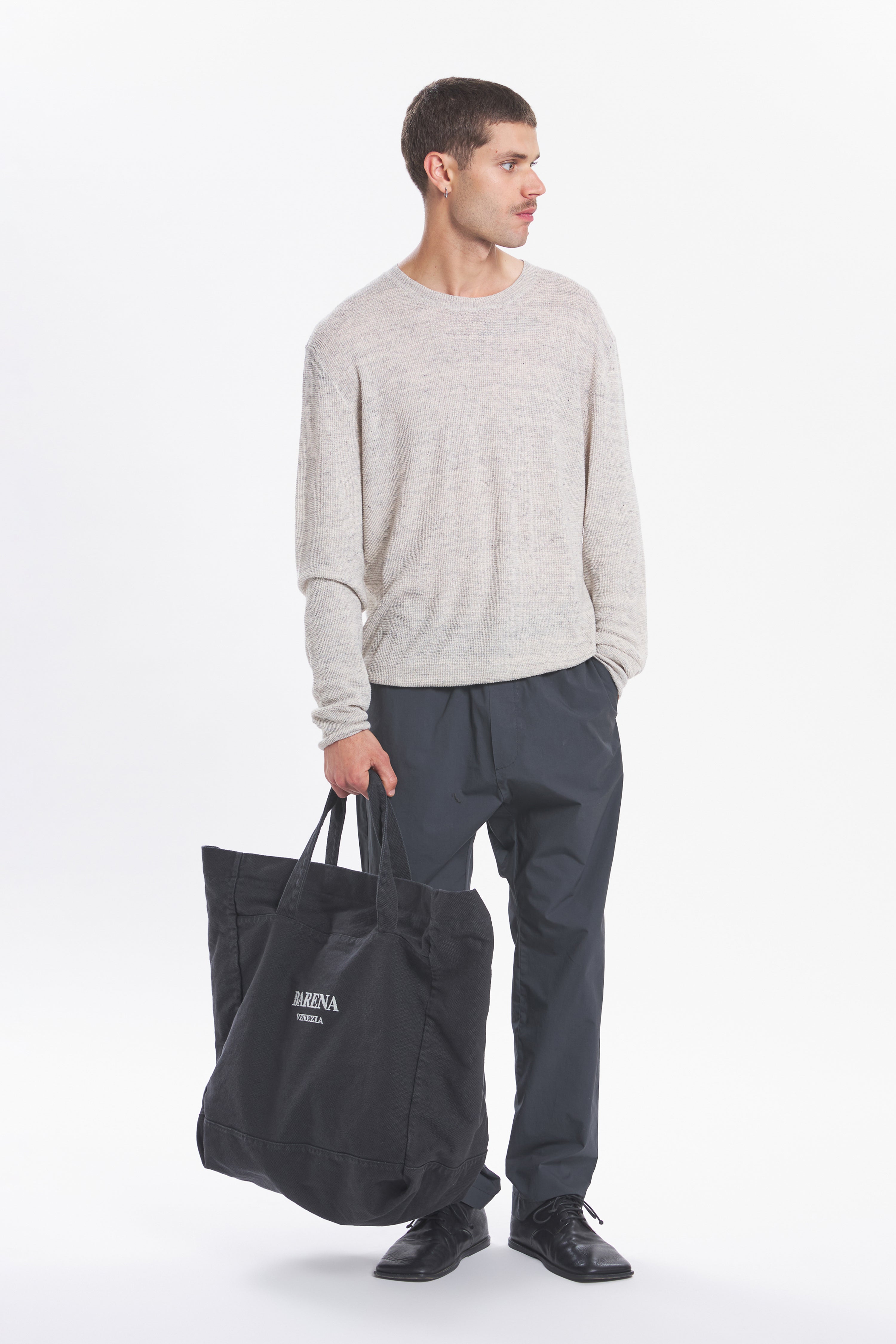 Trousers Bativoga Pavion Piombo