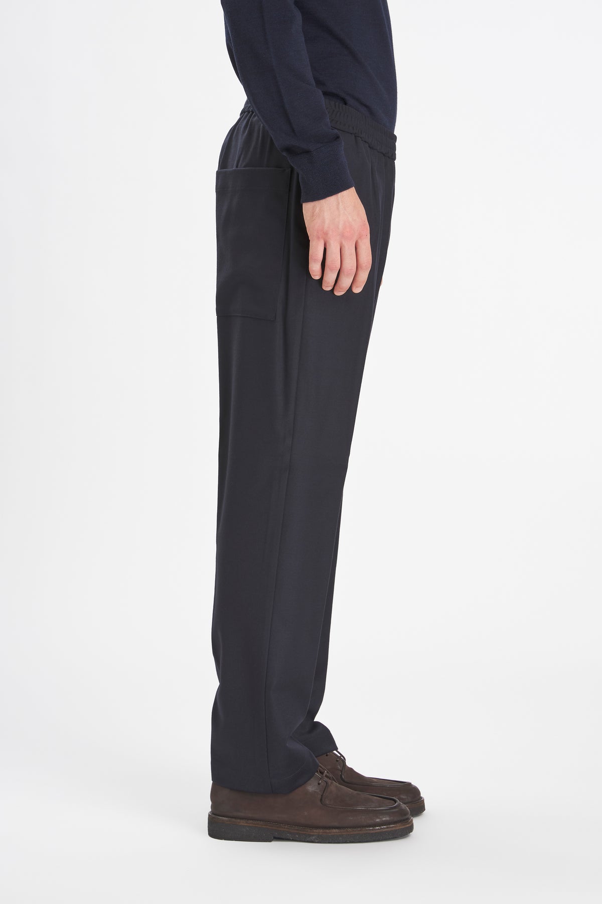 Trousers Bativoga Flan Navy