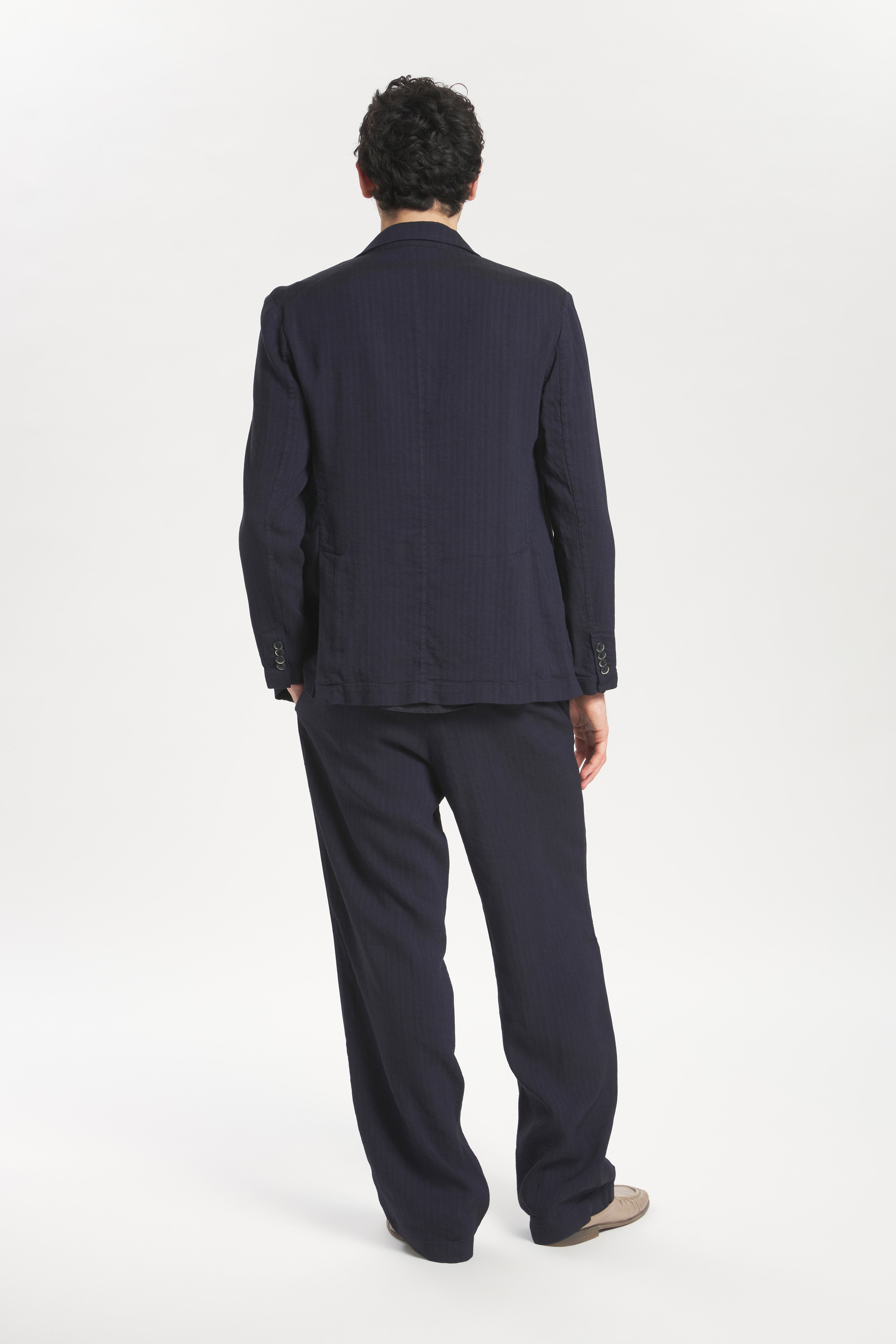 Trousers Delfo Lisca Navy