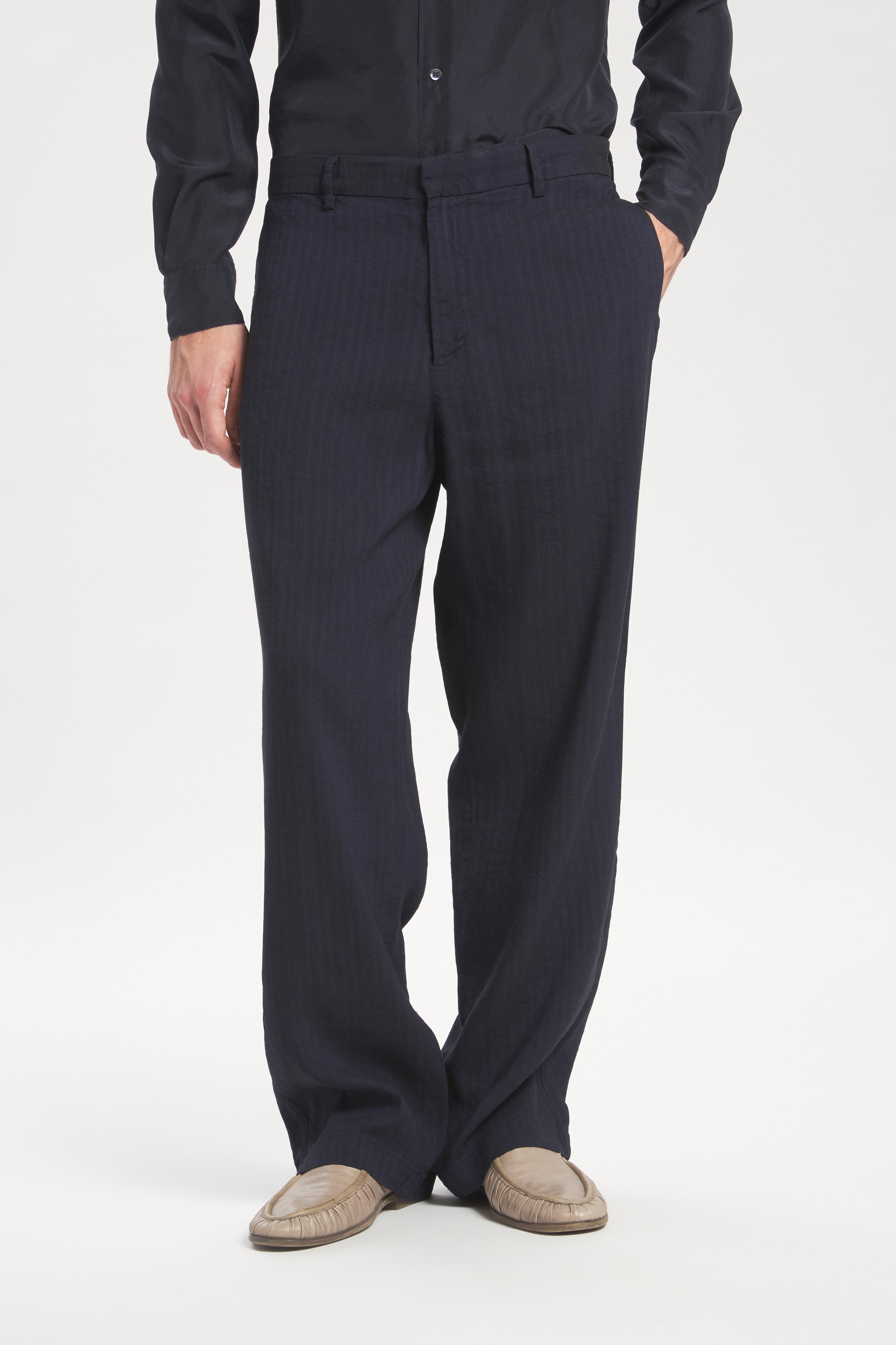 Trousers Delfo Lisca Navy