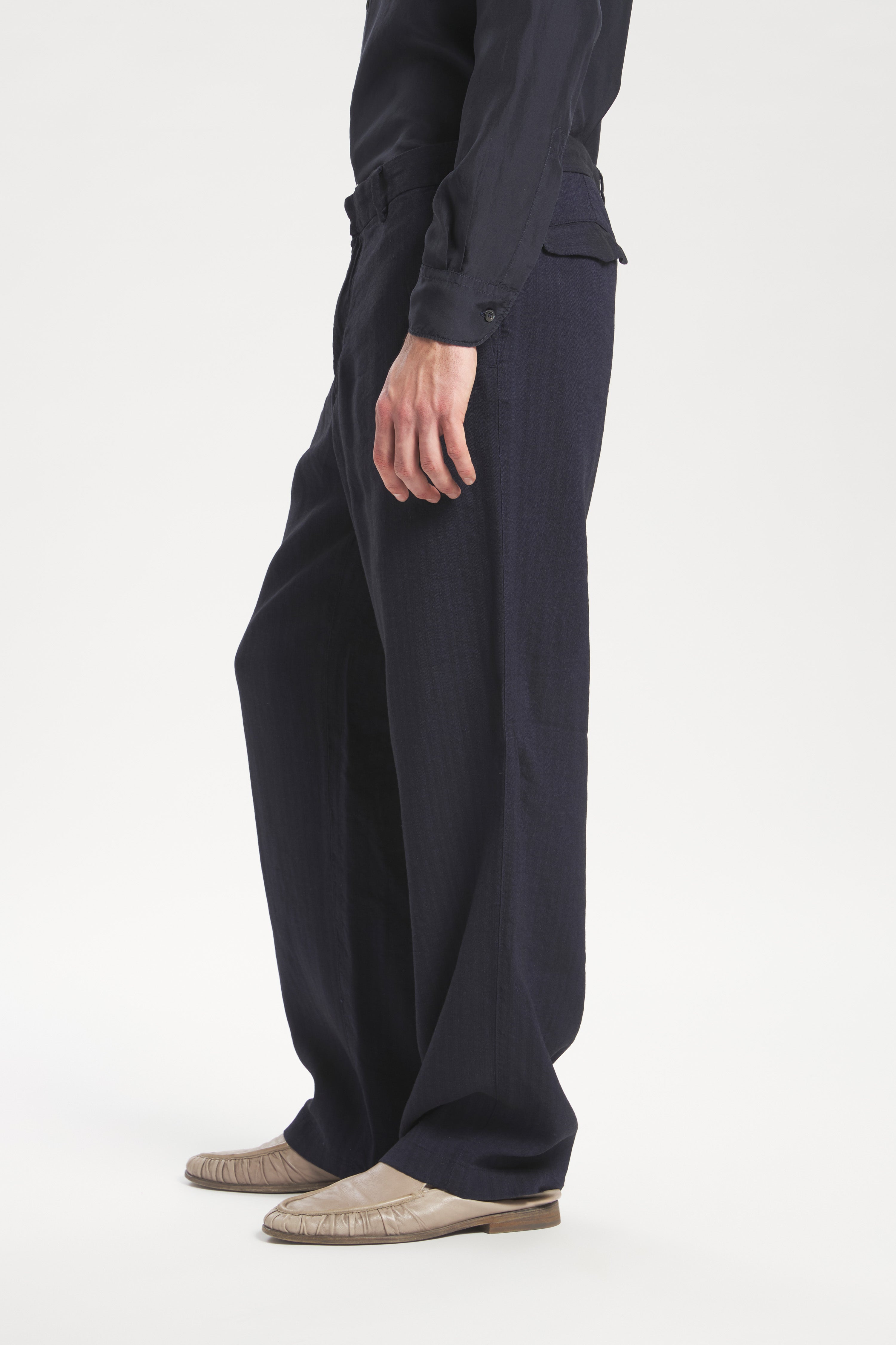 Trousers Delfo Lisca Navy