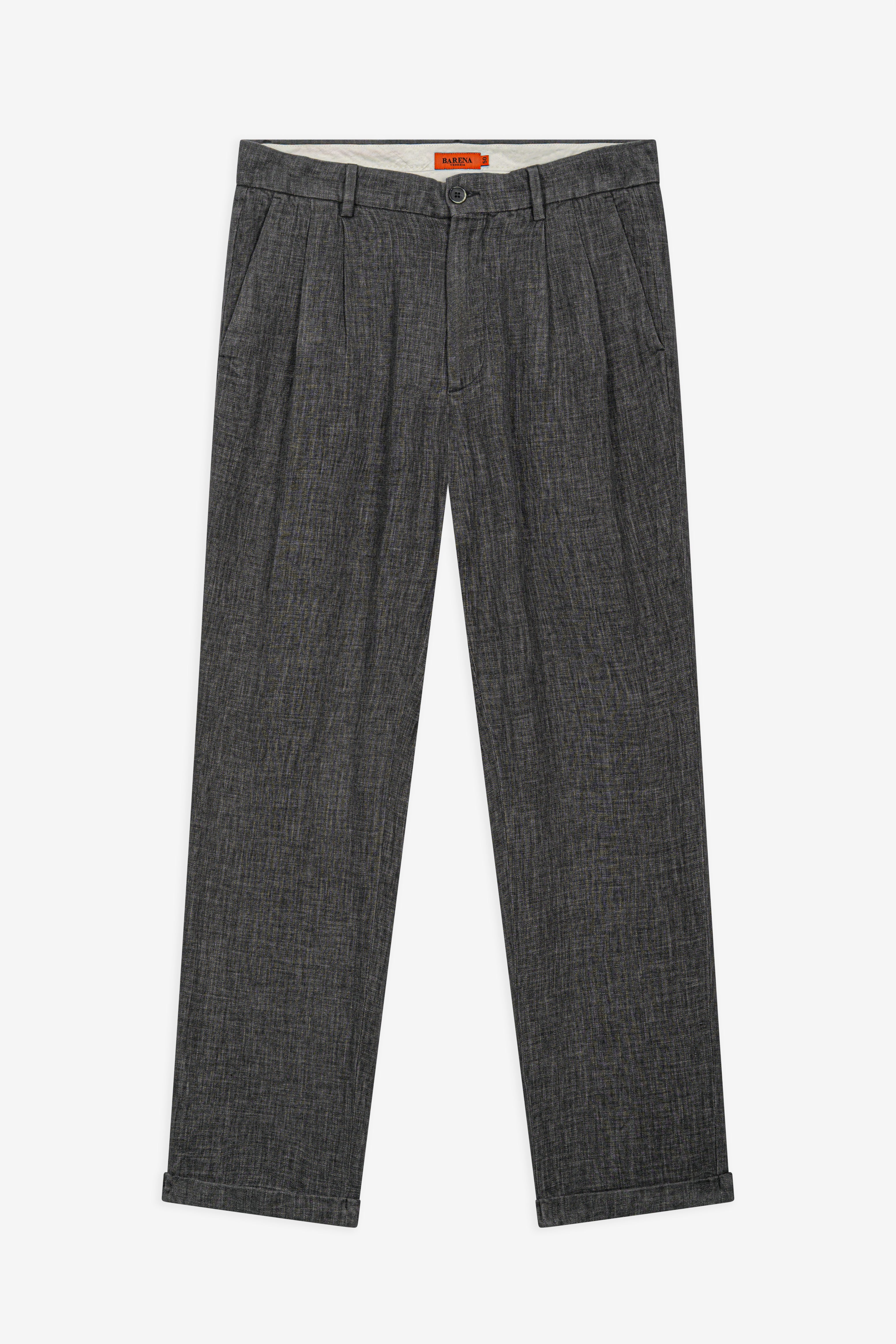 Trousers Drapier Simodo Piombo