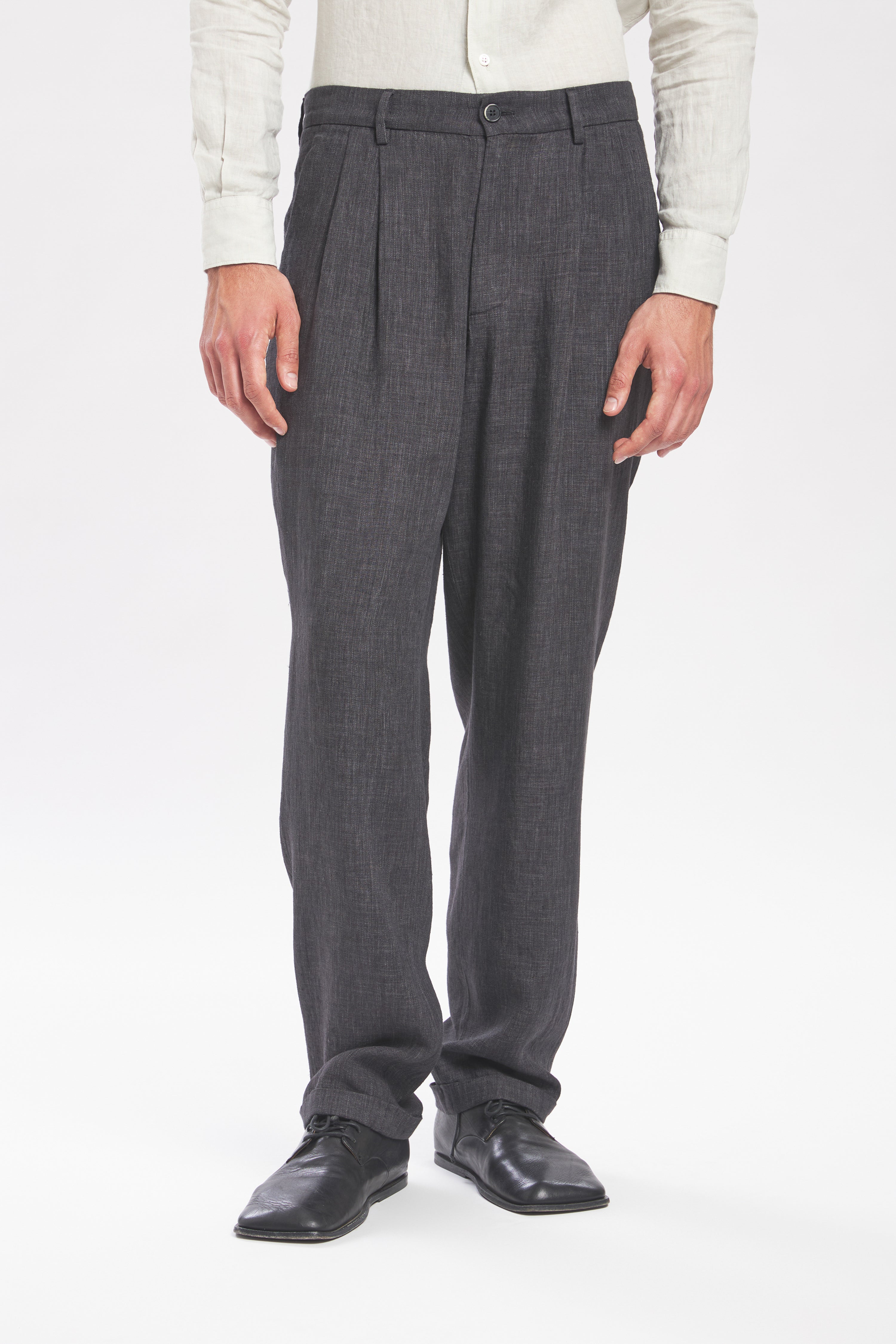Trousers Drapier Simodo Piombo