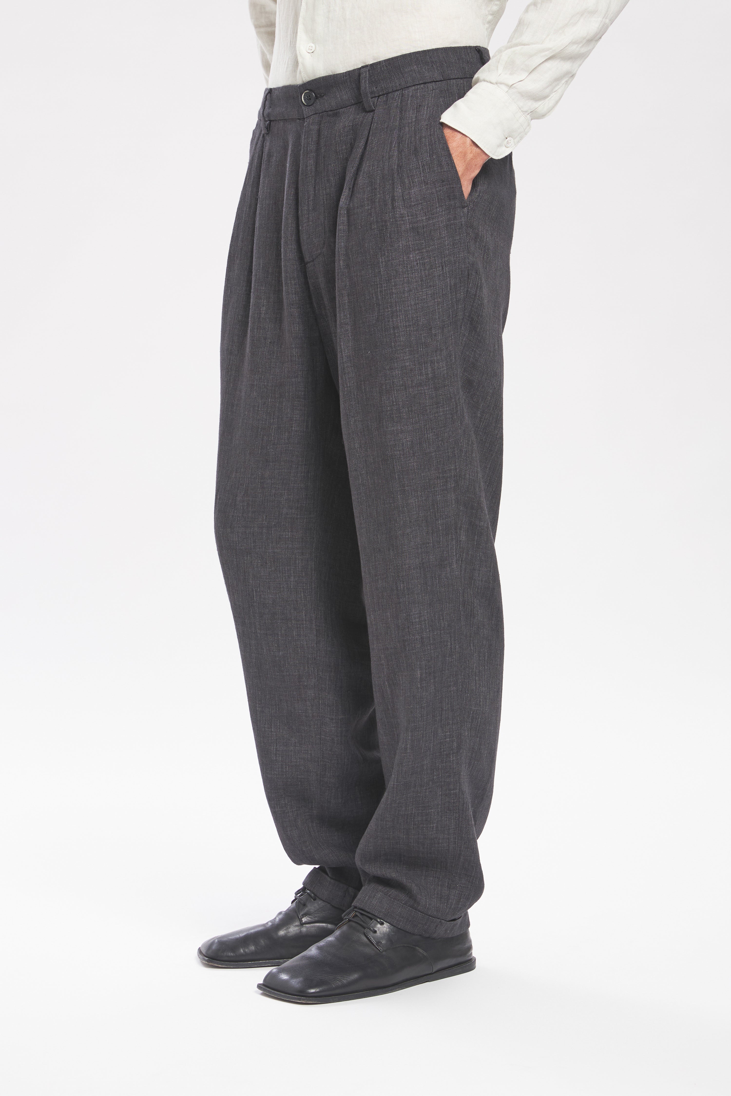 Trousers Drapier Simodo Piombo