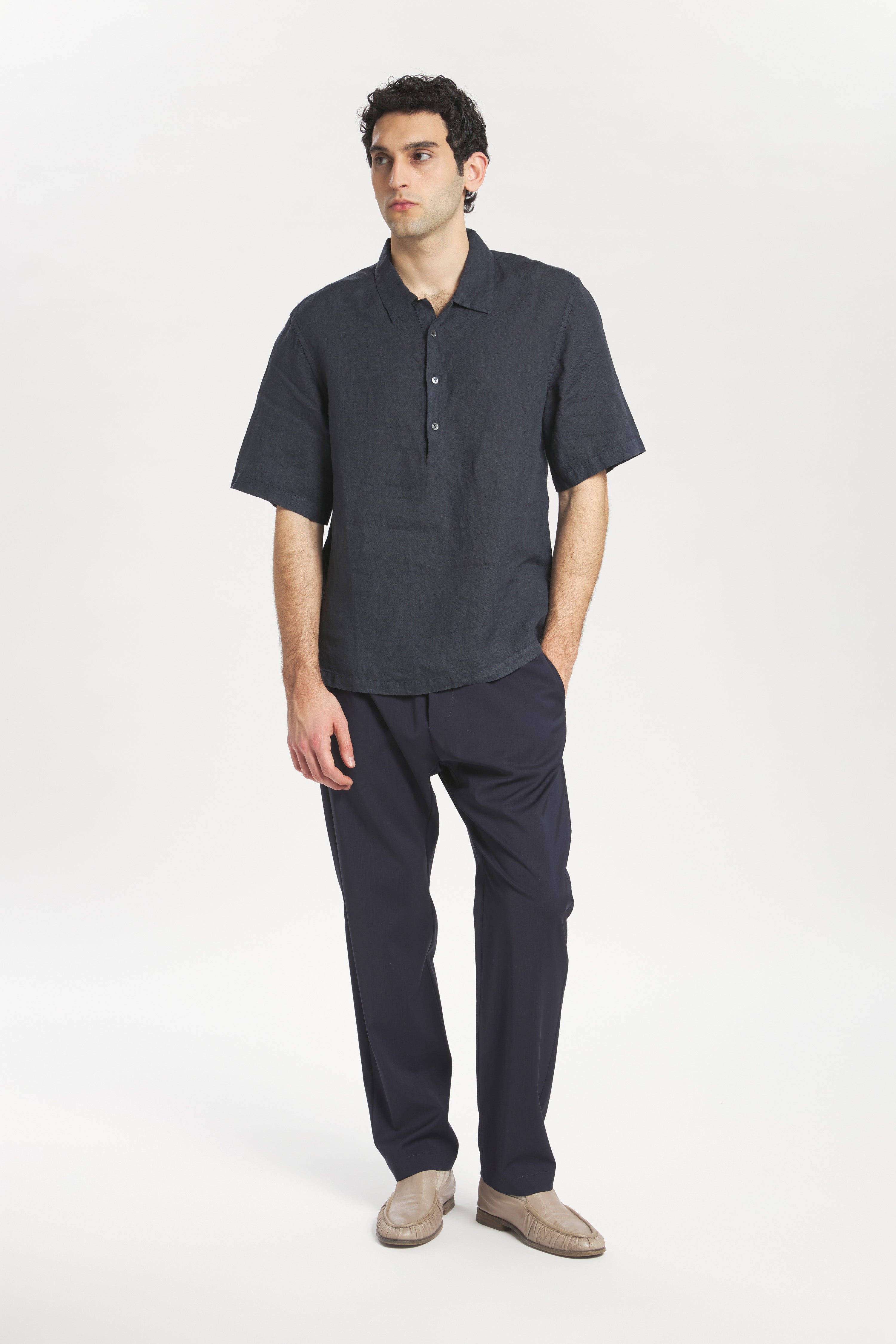 Trousers Riobarbo Tropical Navy
