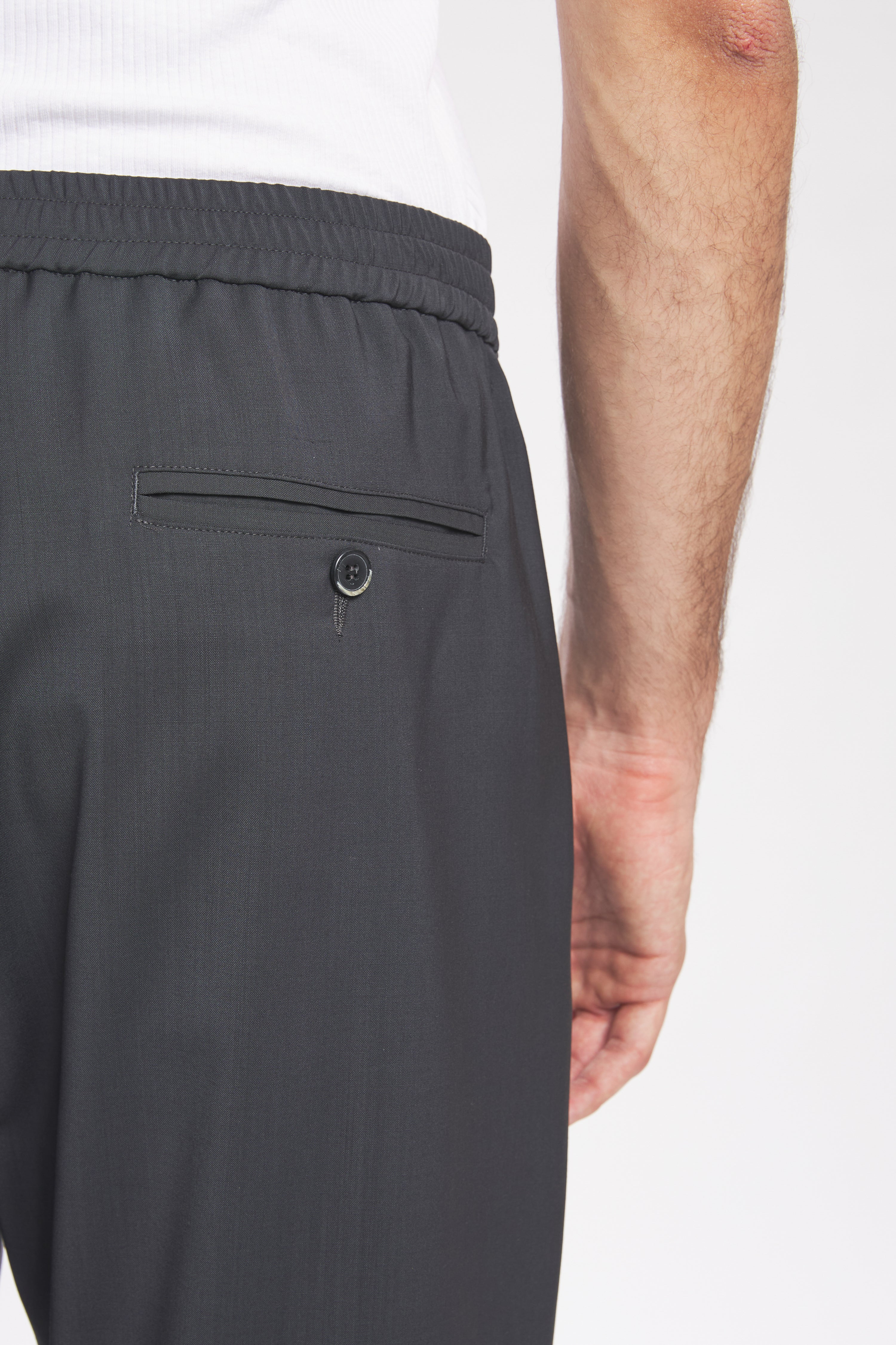Trousers Riobarbo Tropical  Piombo