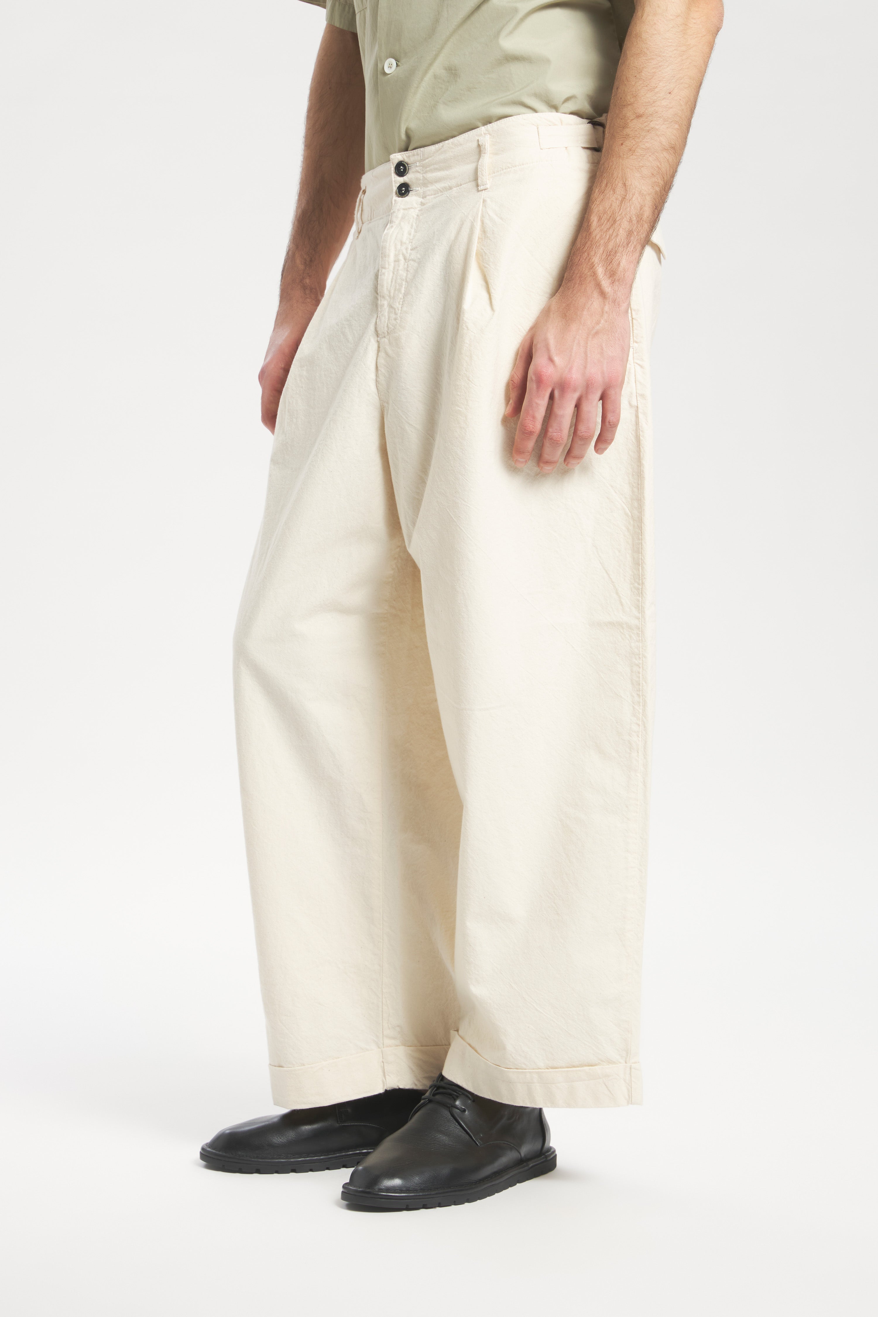 Trousers Felucon Garzoto Ecrù