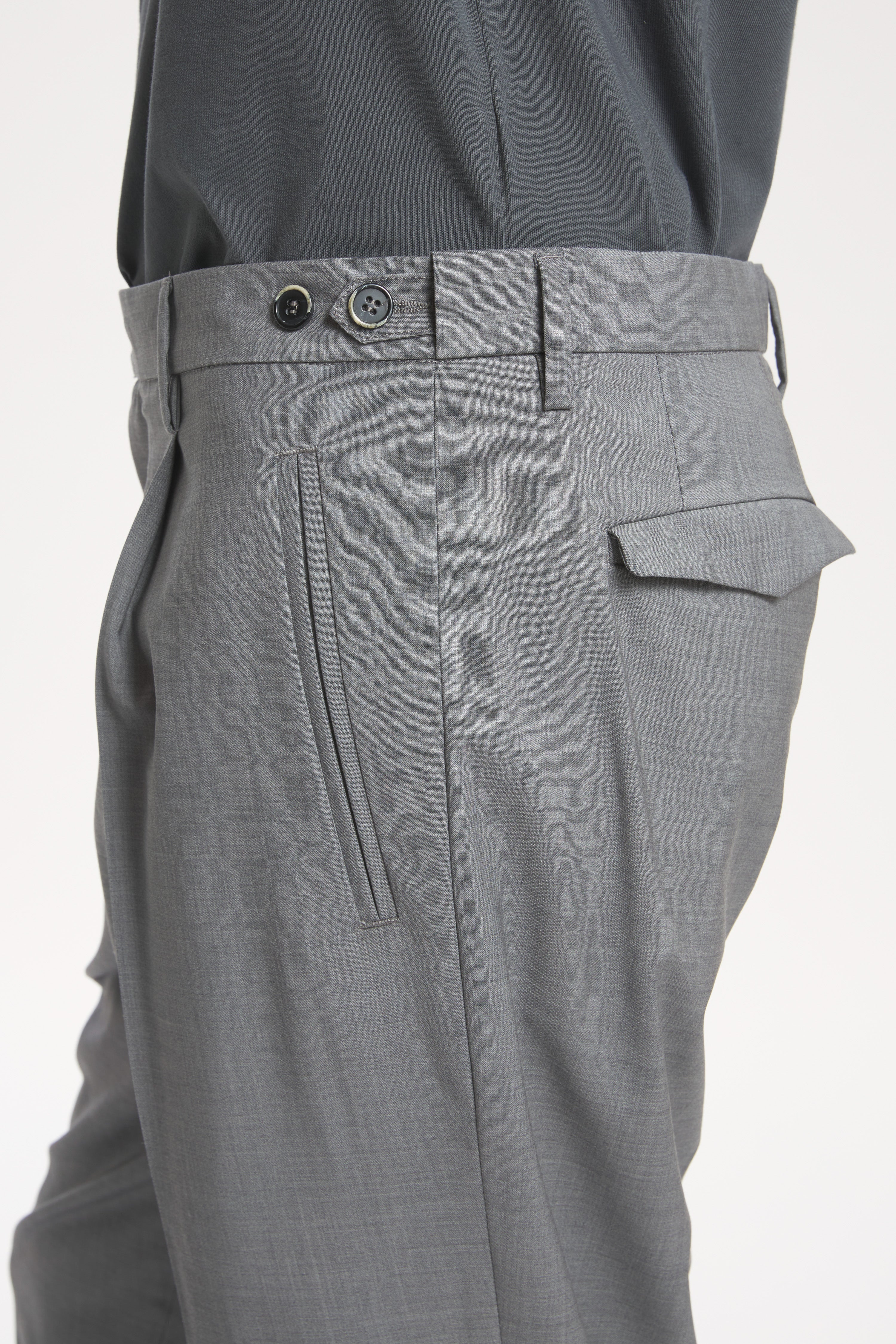 Trousers Masco Tropical Grigio