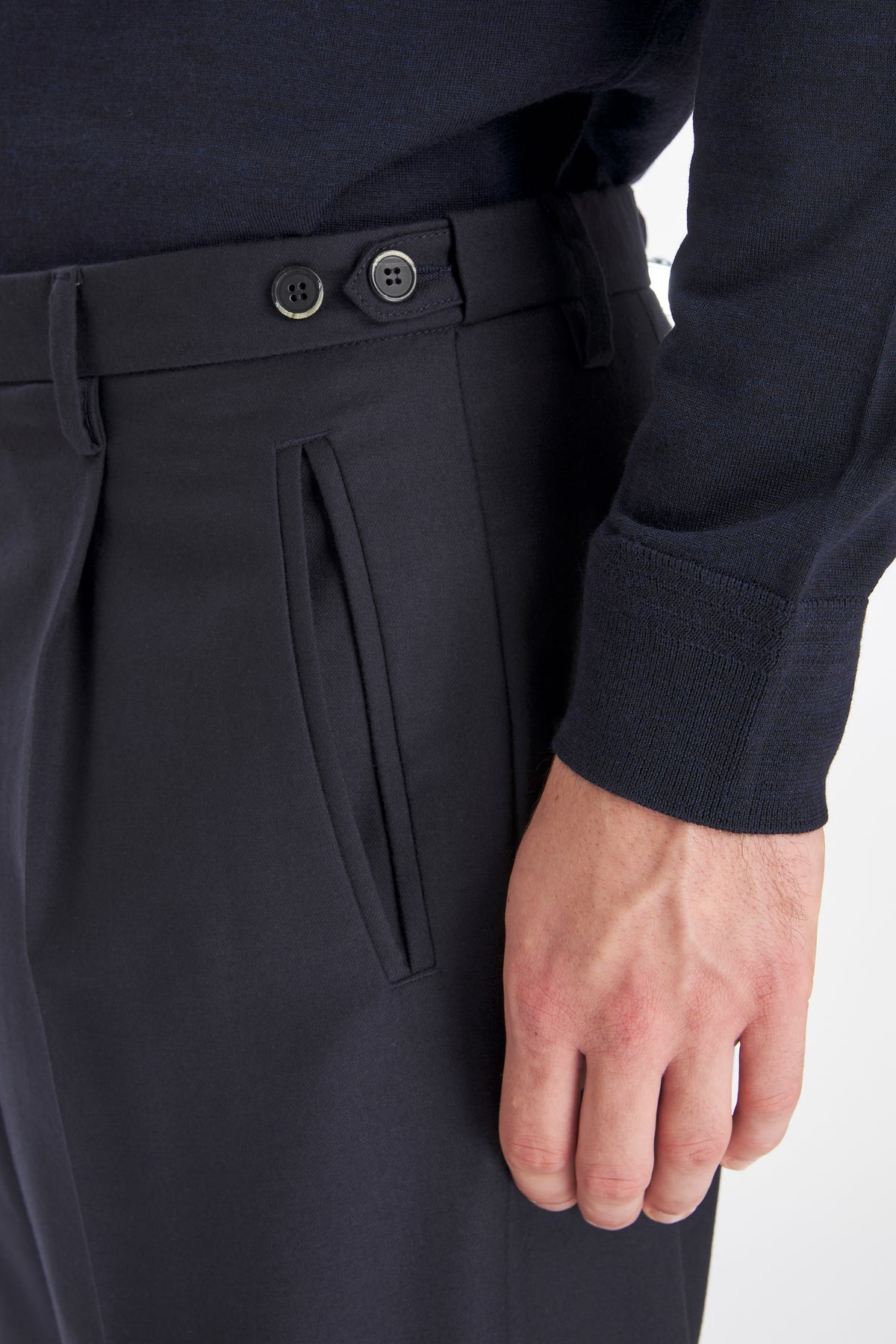 Trousers Masco Flan Navy
