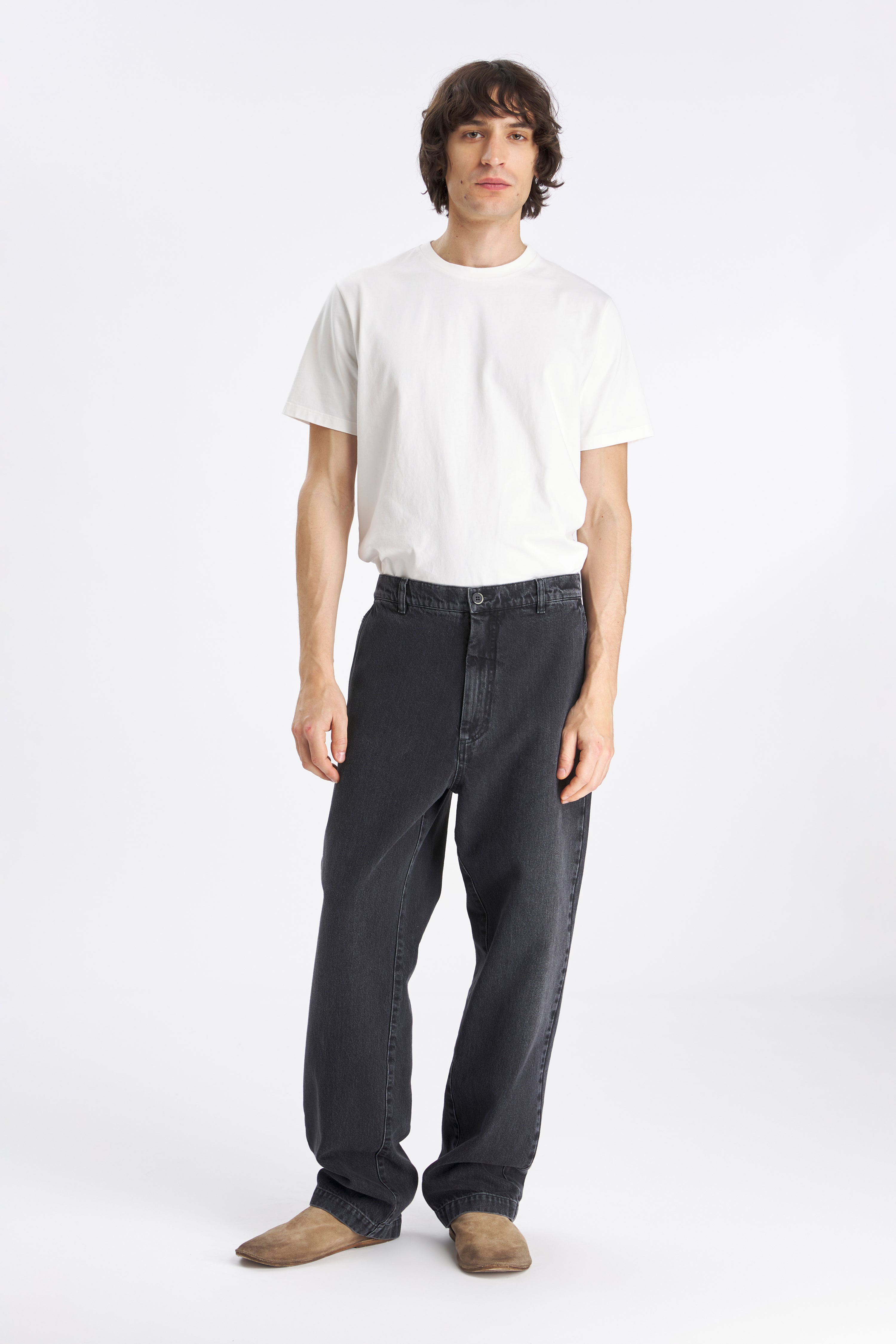 Trousers Sesto Macado Stone