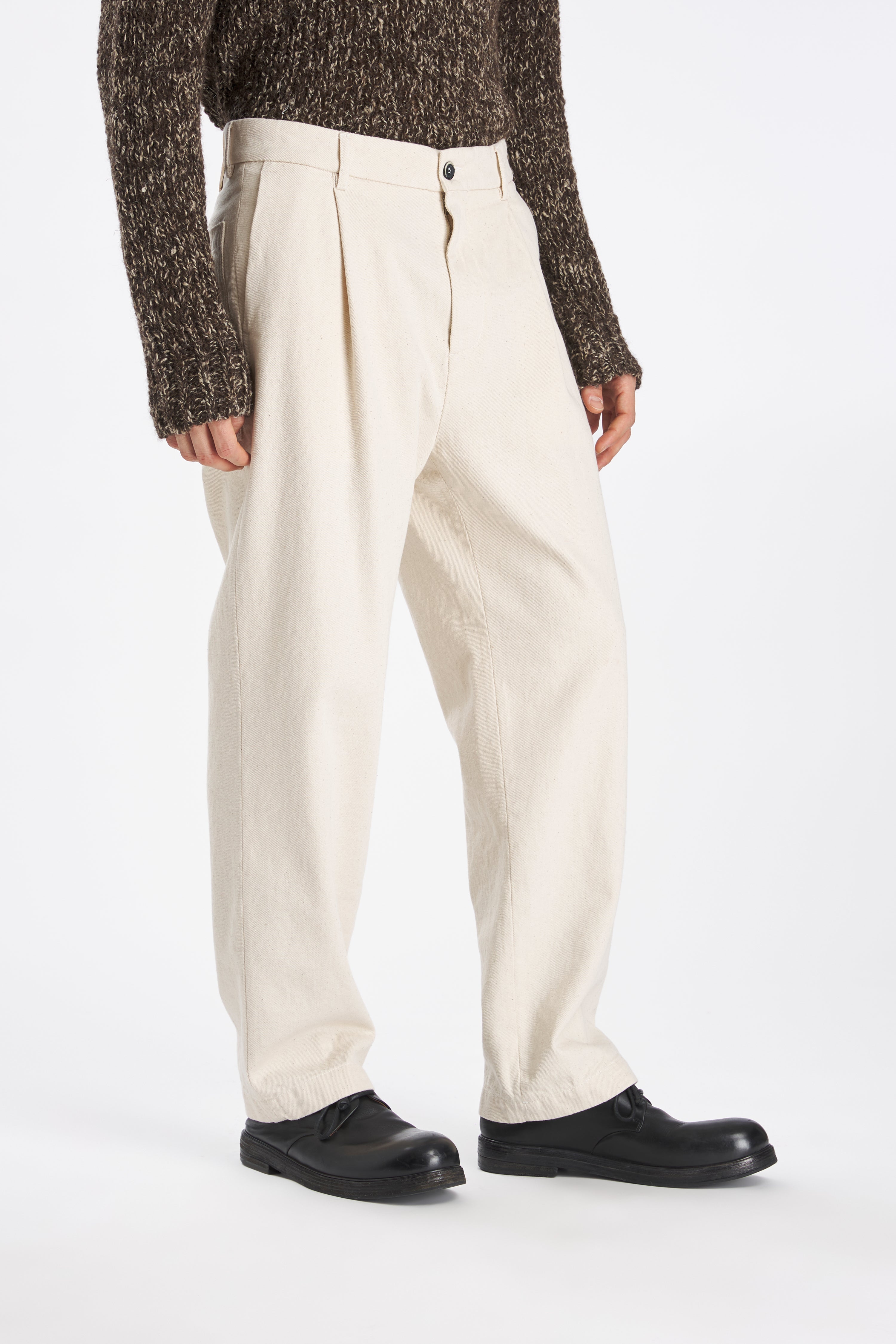 Trousers Mazengo Maretta Ecrù