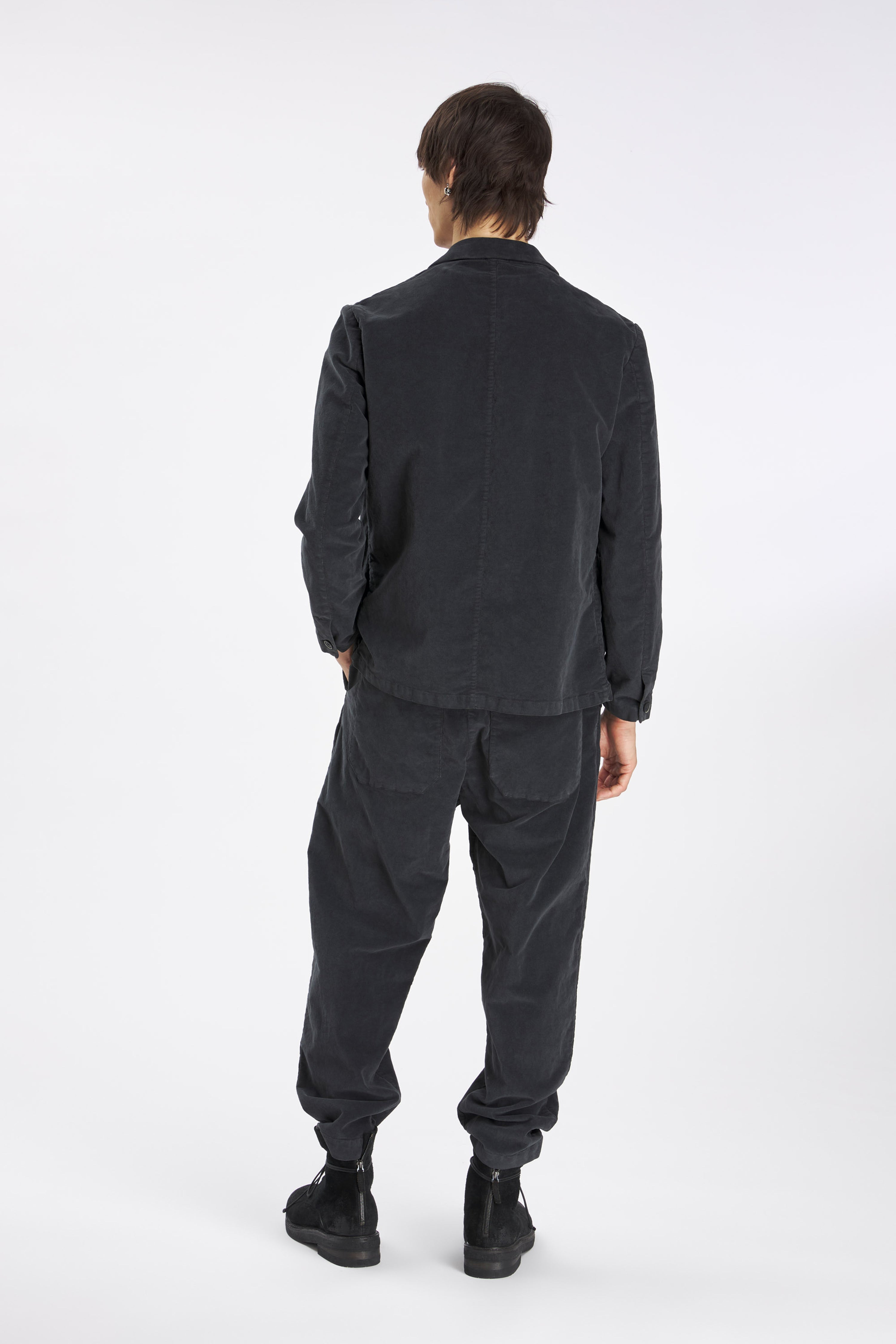 Trousers Cordier Veluder Piombo