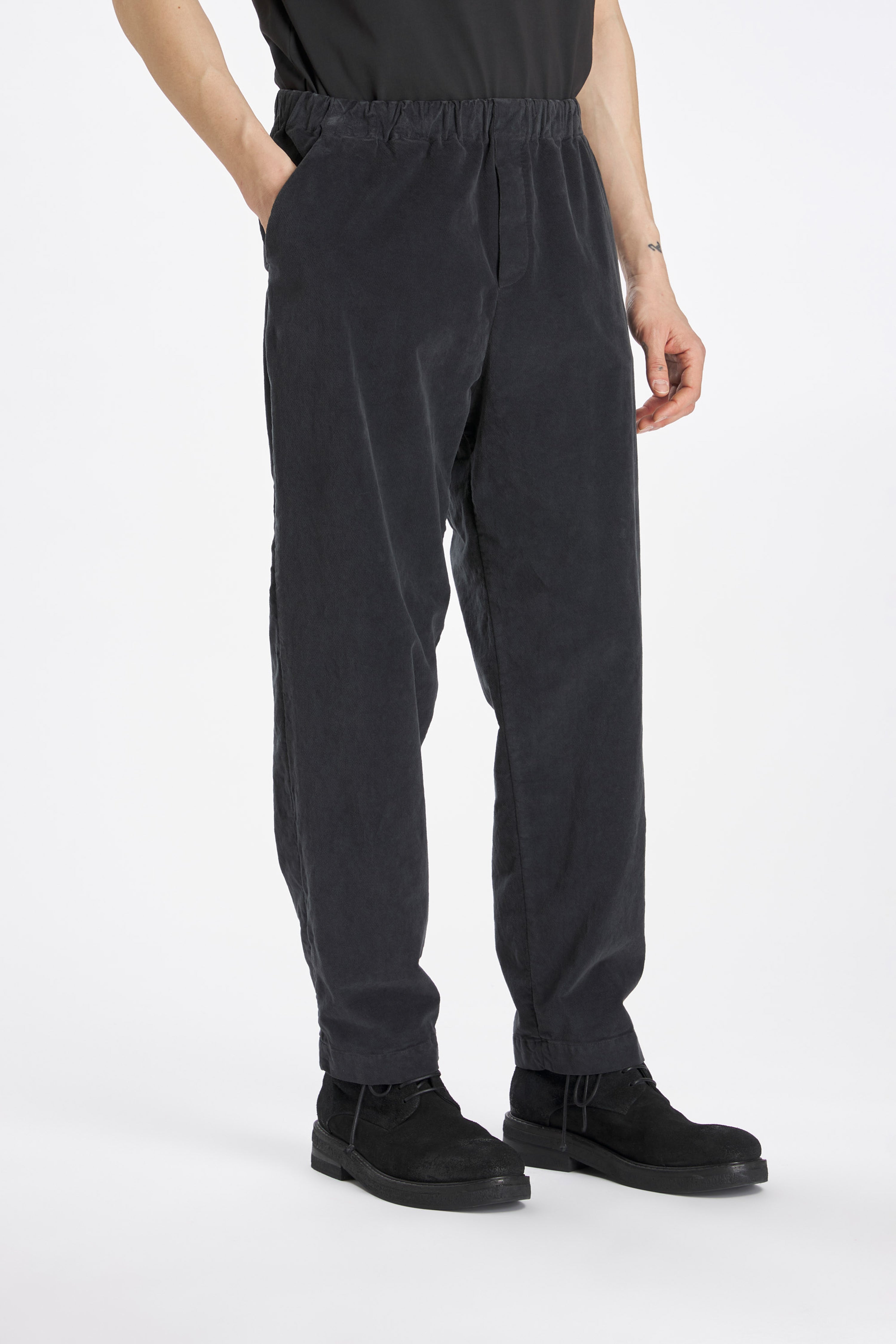 Pantalone Cordier Velluto Piombo