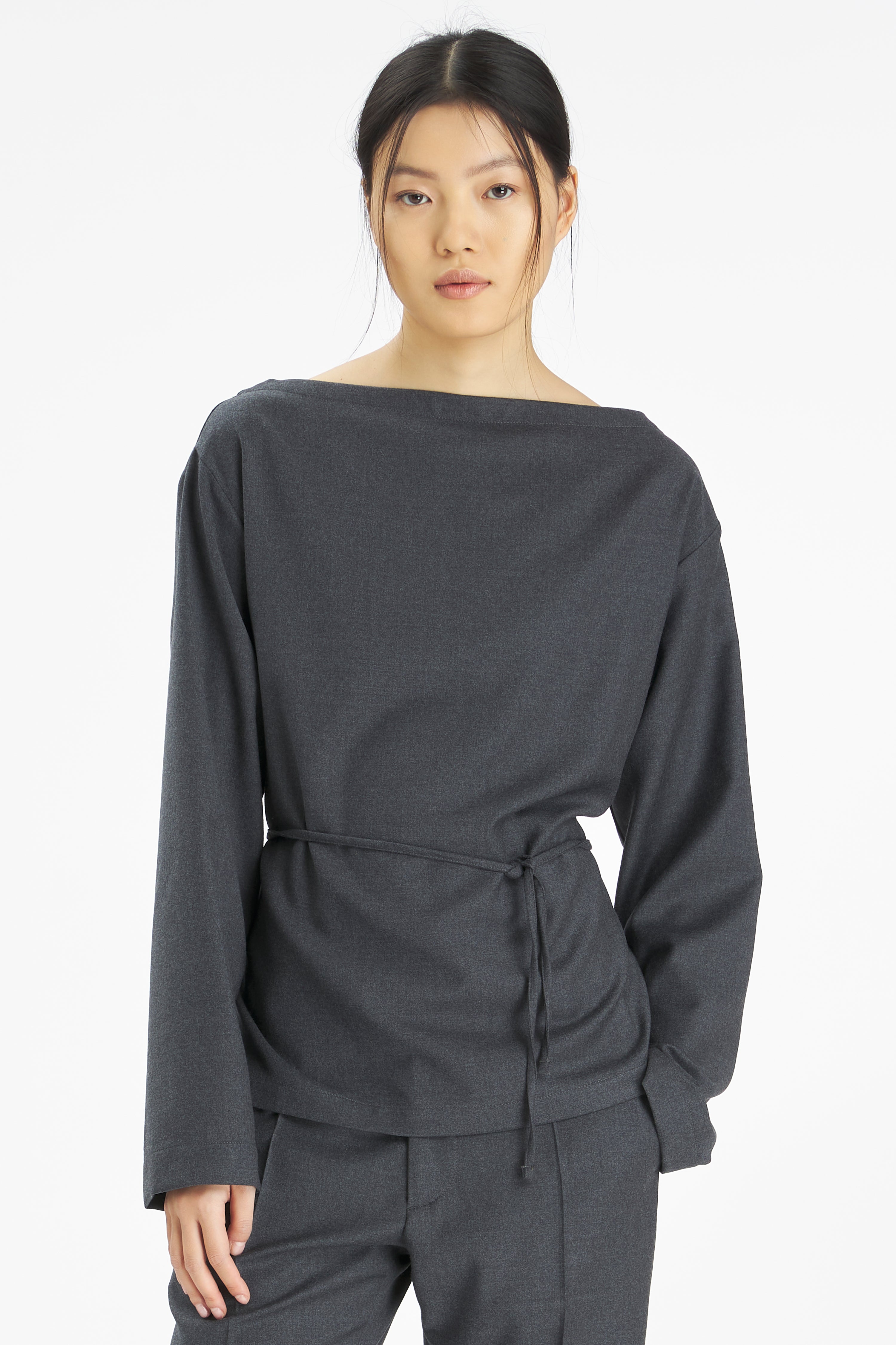 Top Valier Flan Grigio