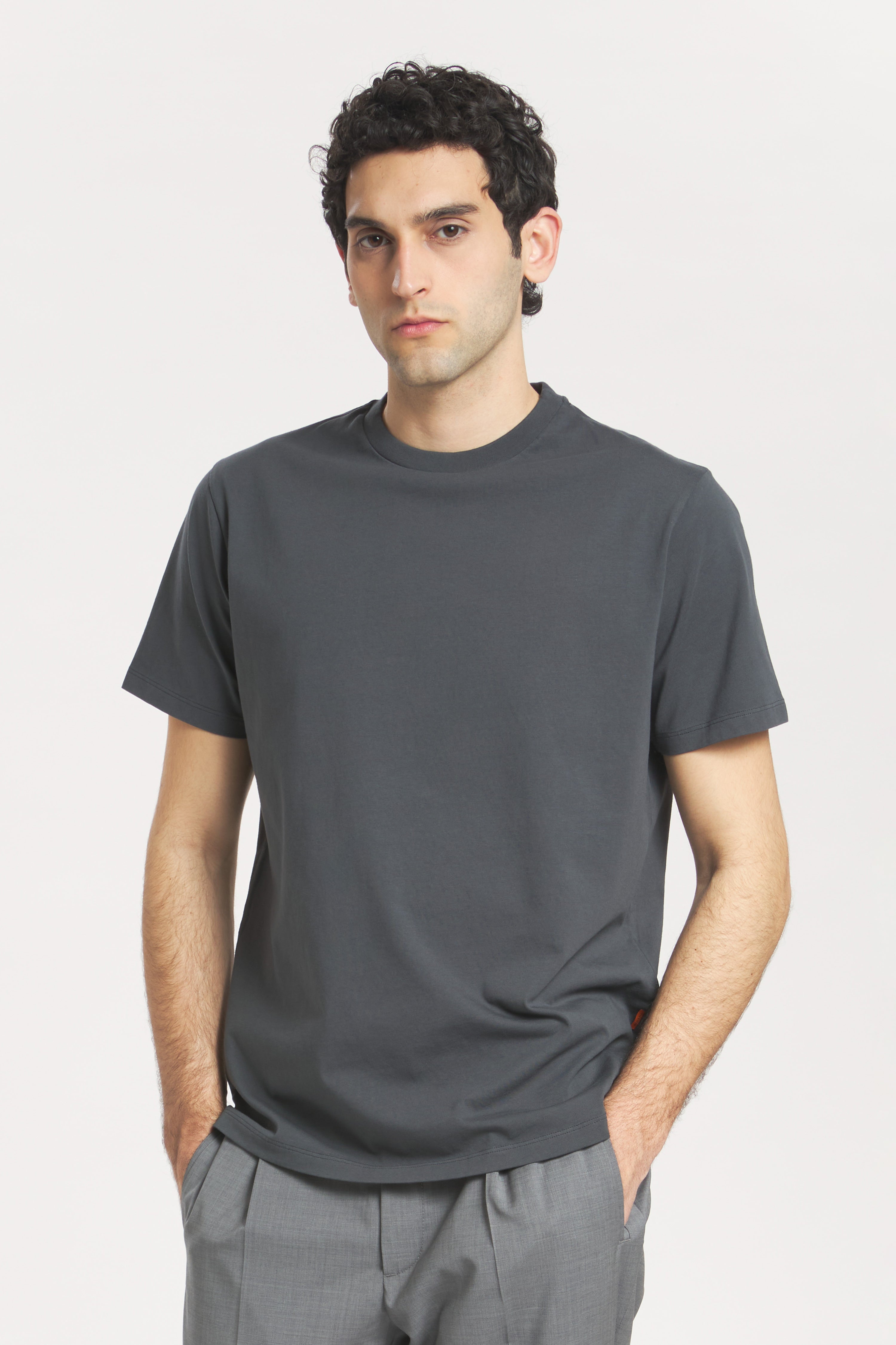 T-Shirt Giro Gebo Piombo