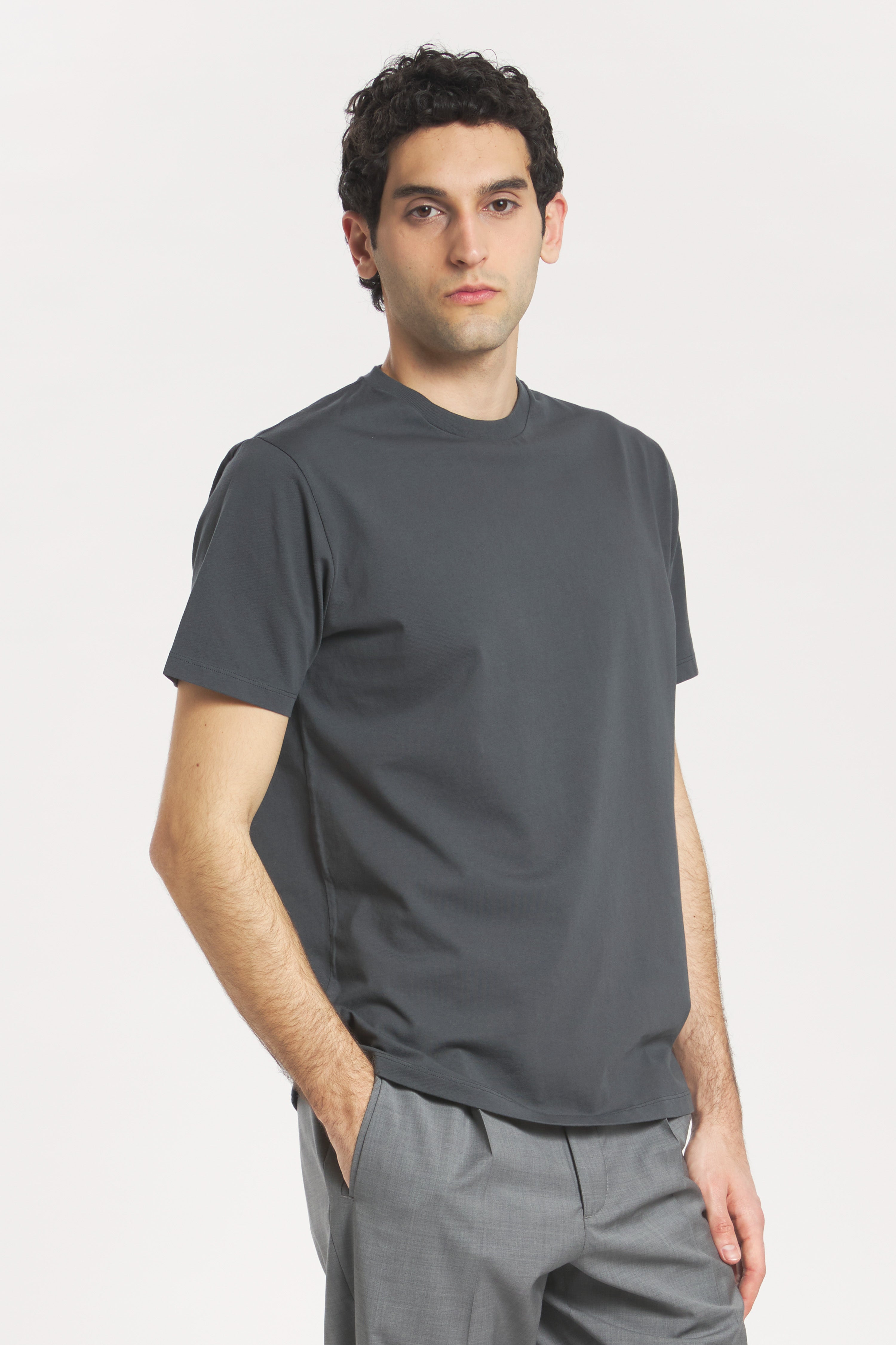 T-Shirt Giro Gebo Piombo